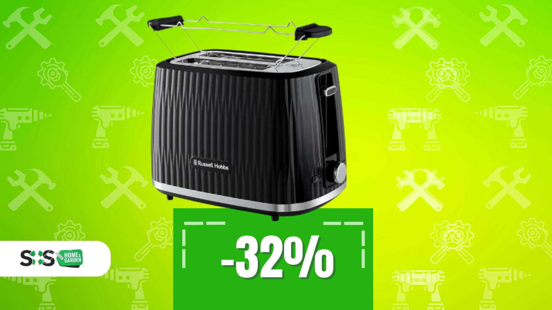 Immagine di 6 gradi di doratura con il tostapane Russell Hobbs a 26€!
