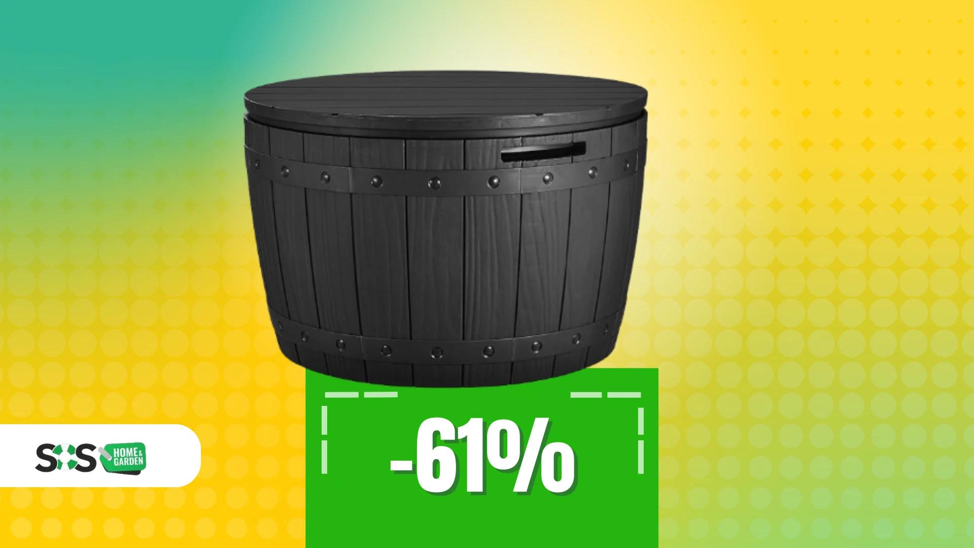 Immagine di Stupendo baule da esterno a METÀ PREZZO: oggi solo 46€!