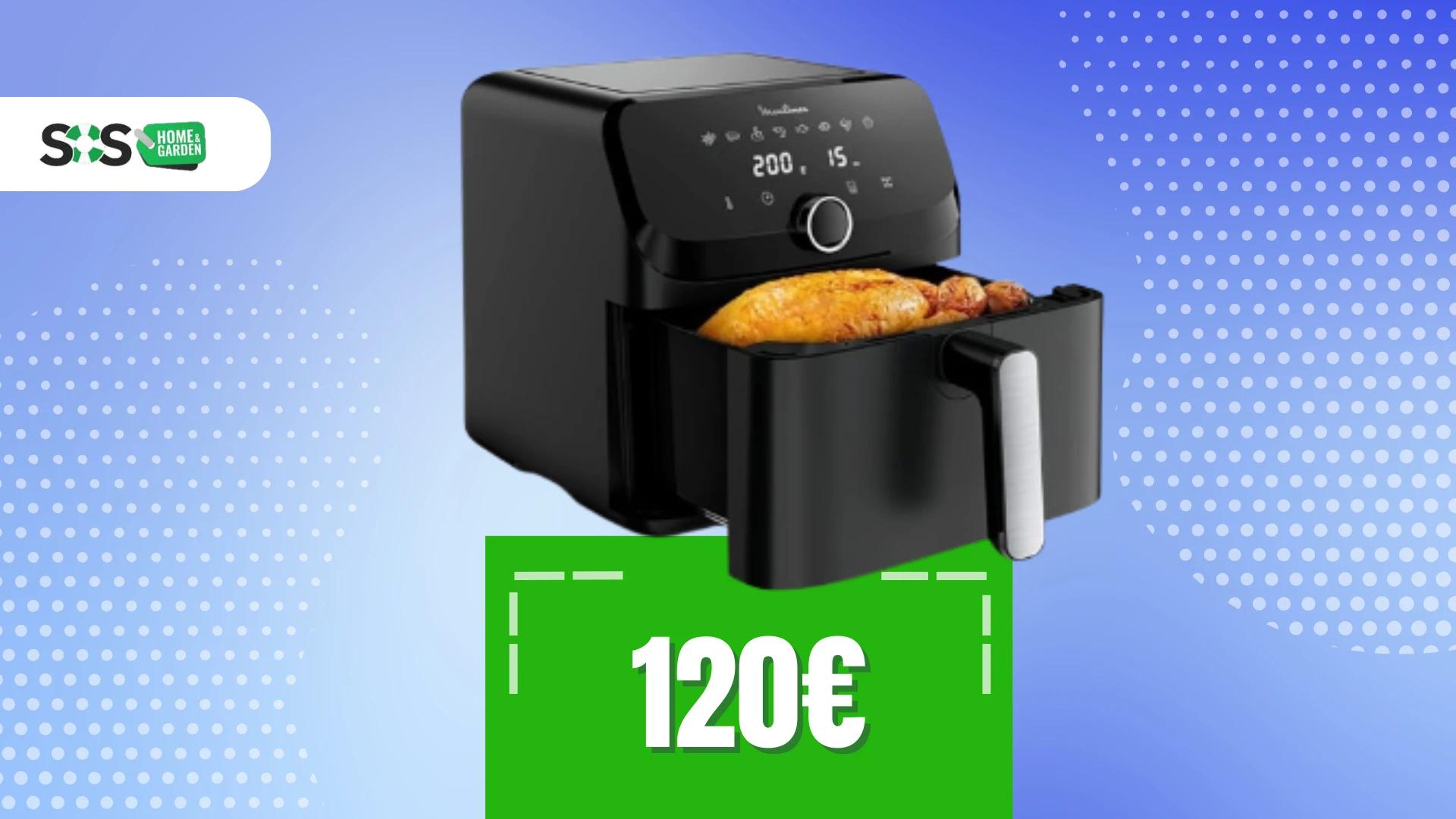 Immagine di Moulinex Easy Fry Mega oggi al MINIMO STORICO!