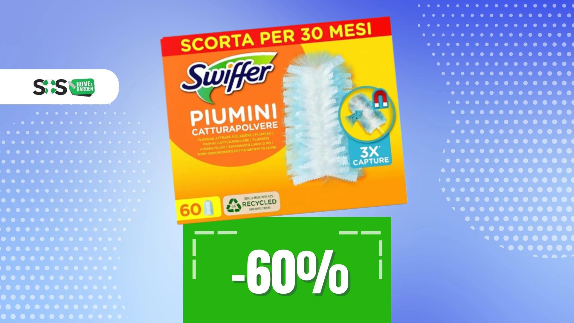 Immagine di OFFERTISSIMA: maxi scorta di 60 Swiffer Duster a soli 20€!