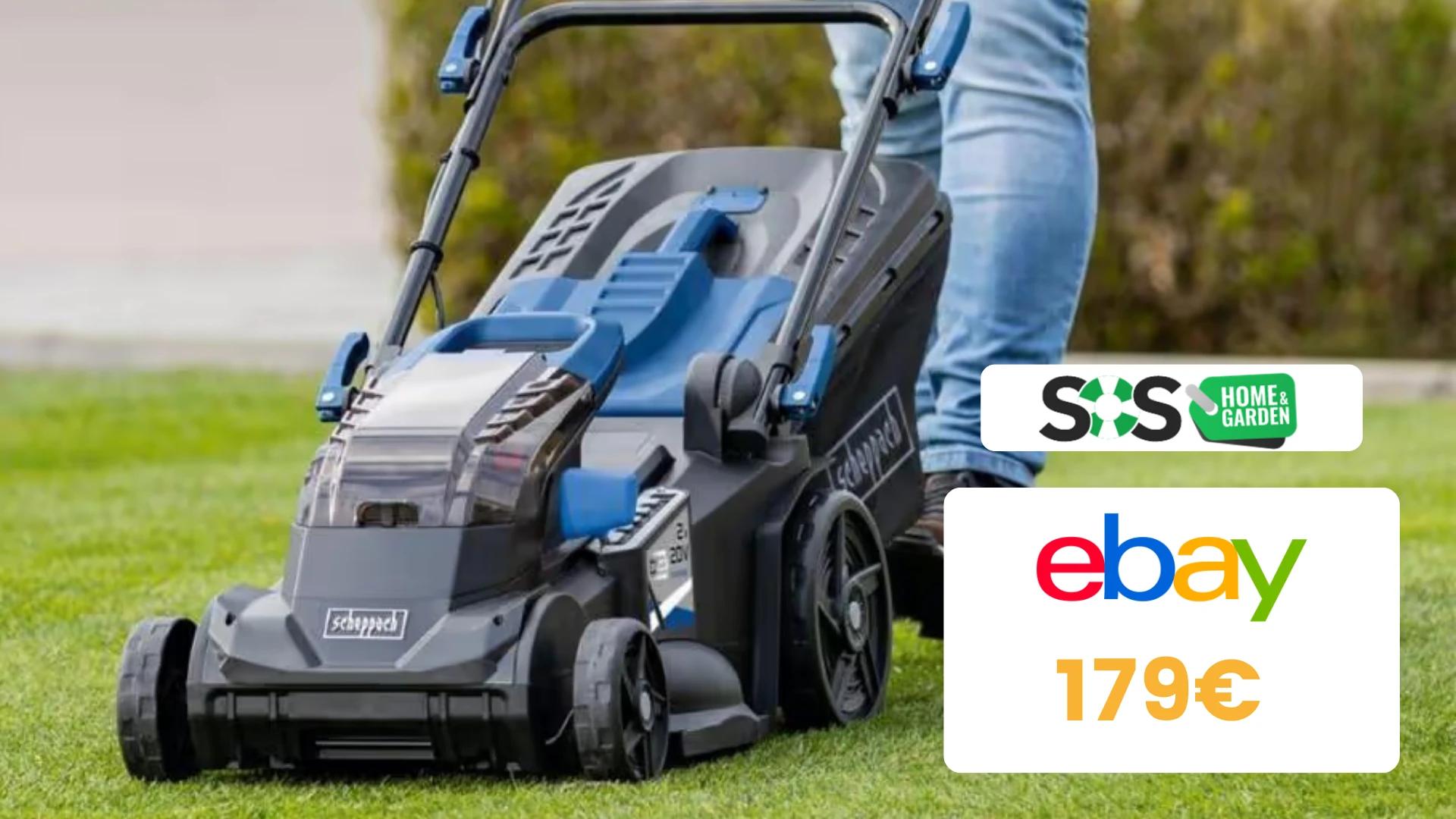 Immagine di Tagliaerba 4in1 Scheppach a SOLI 179€: da non perdere!