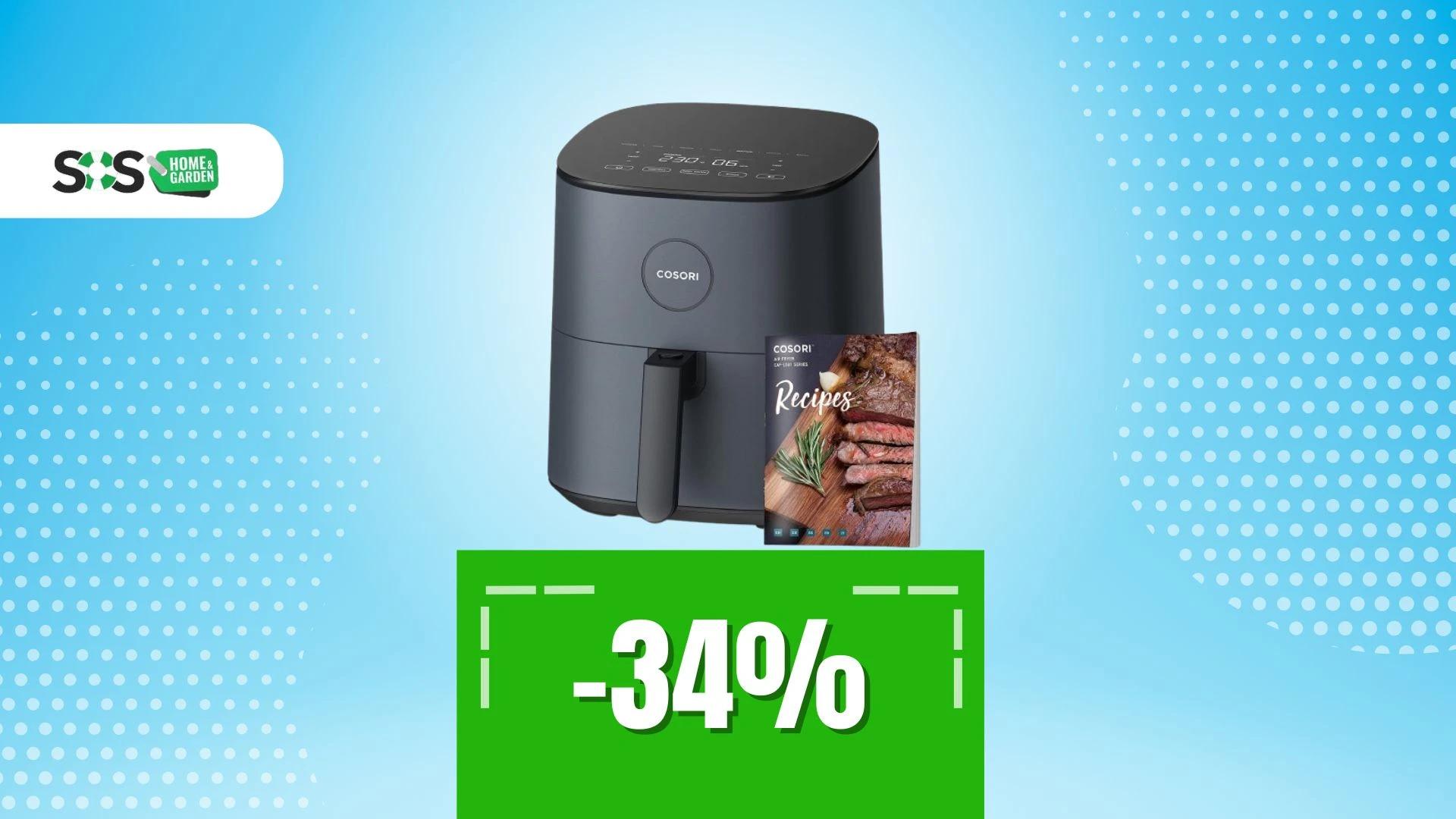 Immagine di È piccola, ma questa friggitrice ti conquisterà! Scopri l’offerta di oggi