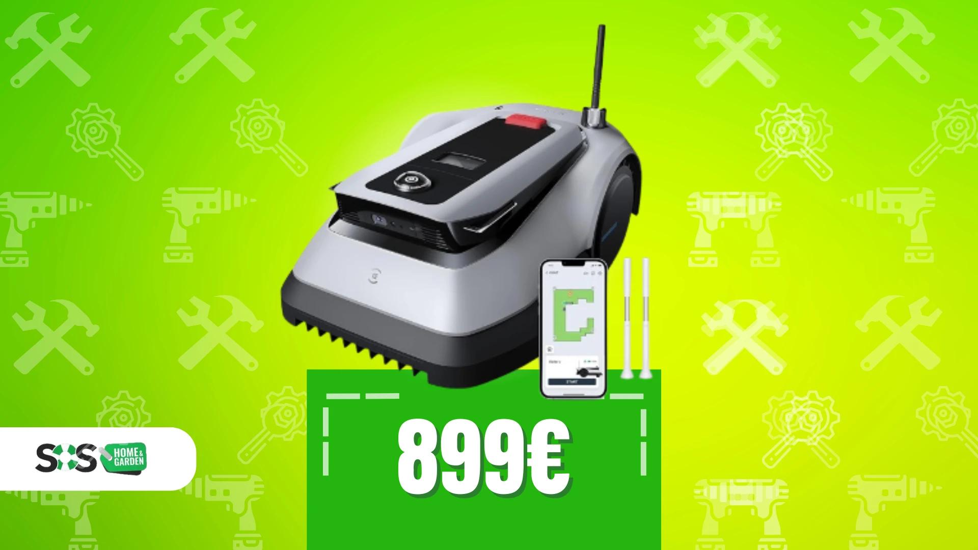 Immagine di Vendutissimo su Amazon: ecco il robot tagliaerba Ecovacs!