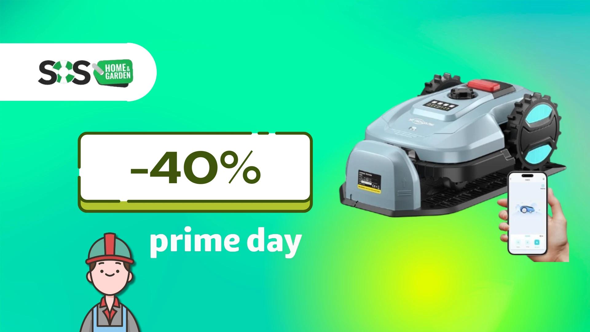 Immagine di Il tuo prato sarà perfetto con questo robot tosaerba a 240€!