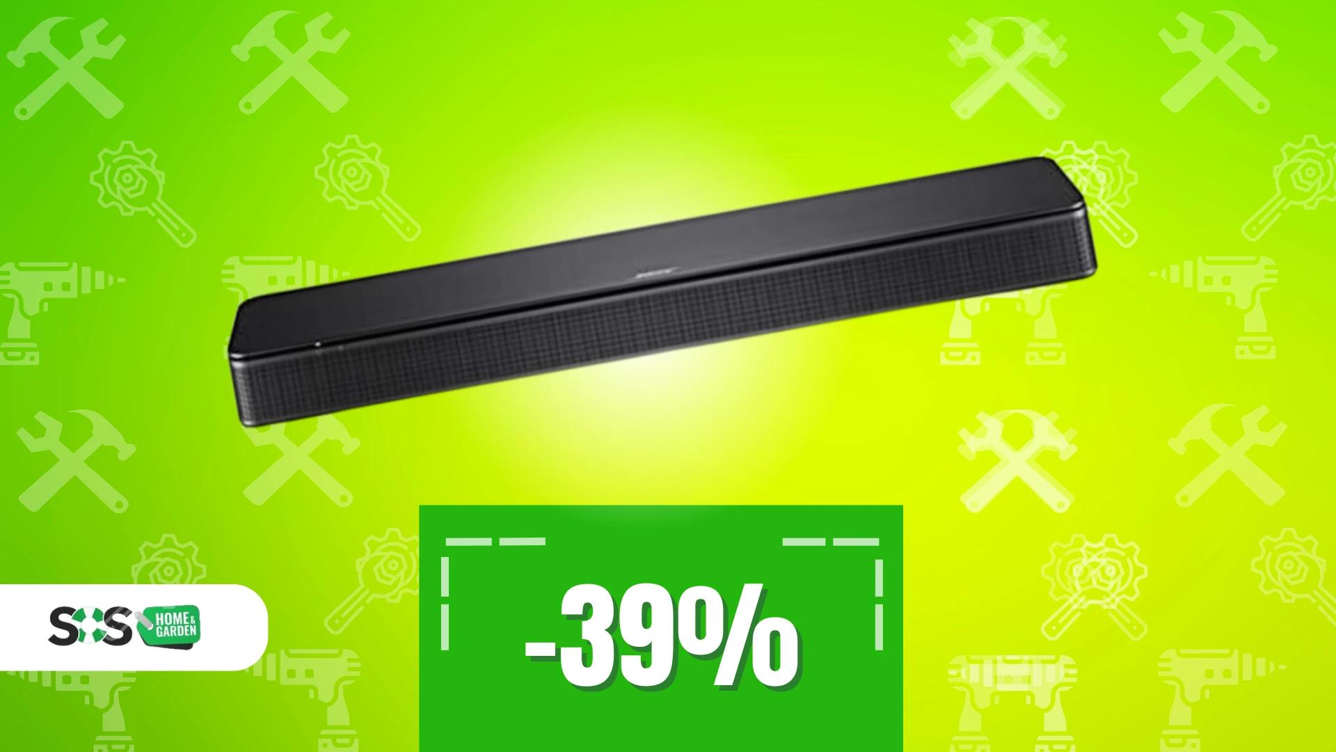 Immagine di Soundbar Bose a 190€: trasforma il tuo salotto in un cinema!