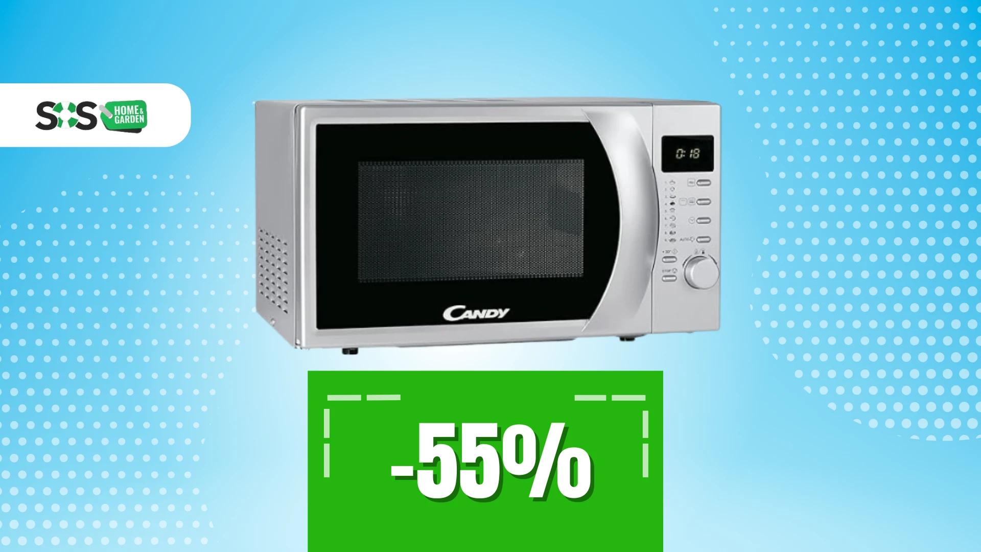 Immagine di Vendutissimo su Amazon: microonde Candy a solo 59€!