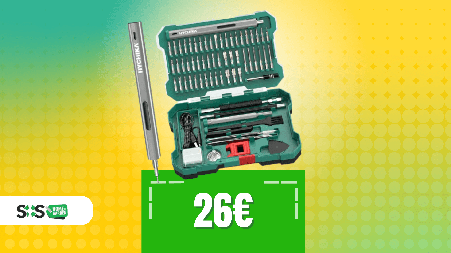 Immagine di Set di cacciaviti elettrici a soli 26€: precisi e versatili!