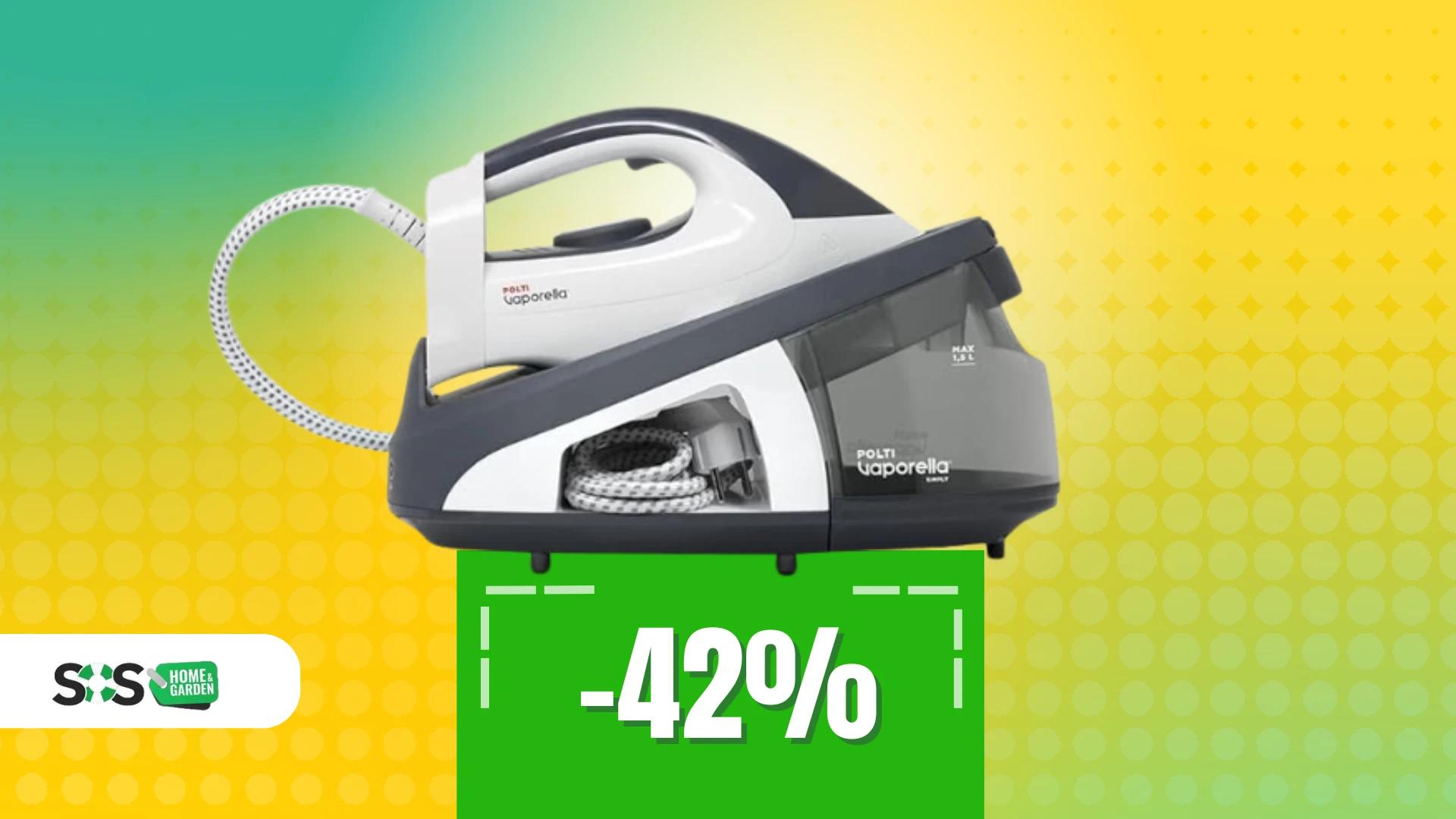 Immagine di Polti Vaporella: vapore potente e stiratura perfetta a 84€!