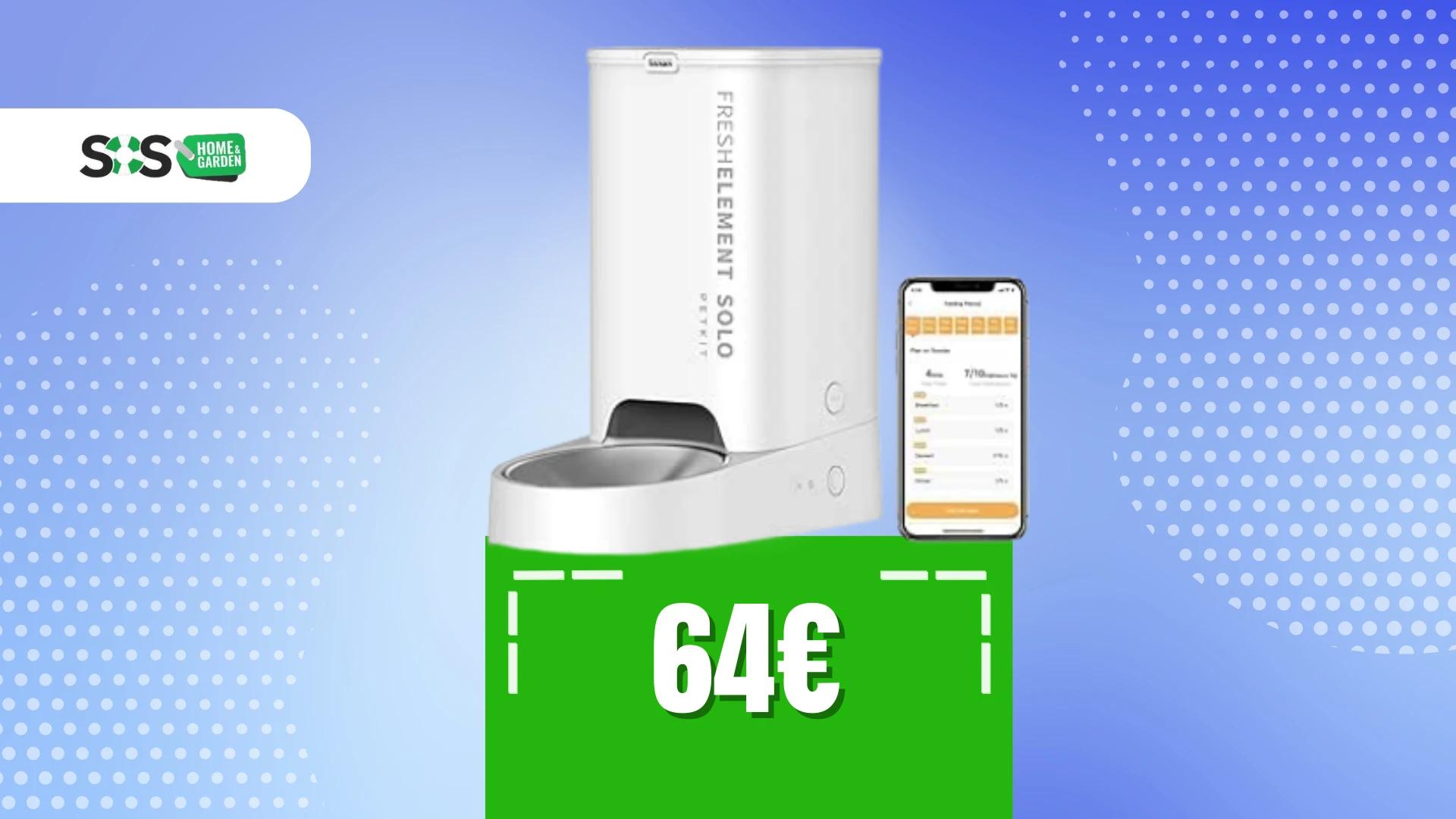 Immagine di Distributore automatico di cibo per gatti con DOPPIO SCONTO!