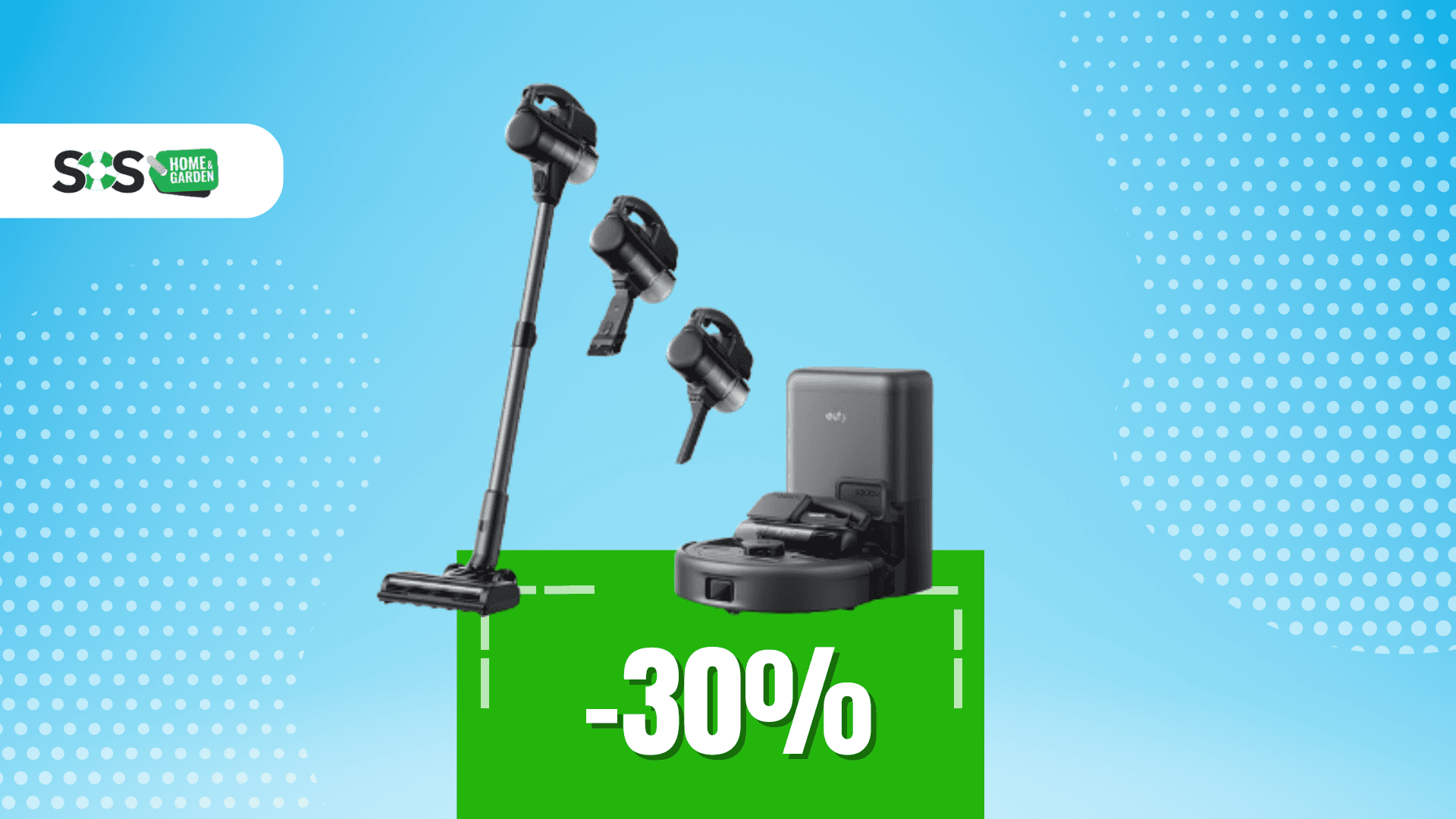 Immagine di Offerta Prime Day: il potente Eufy E20 3 in 1 oggi a 279€!