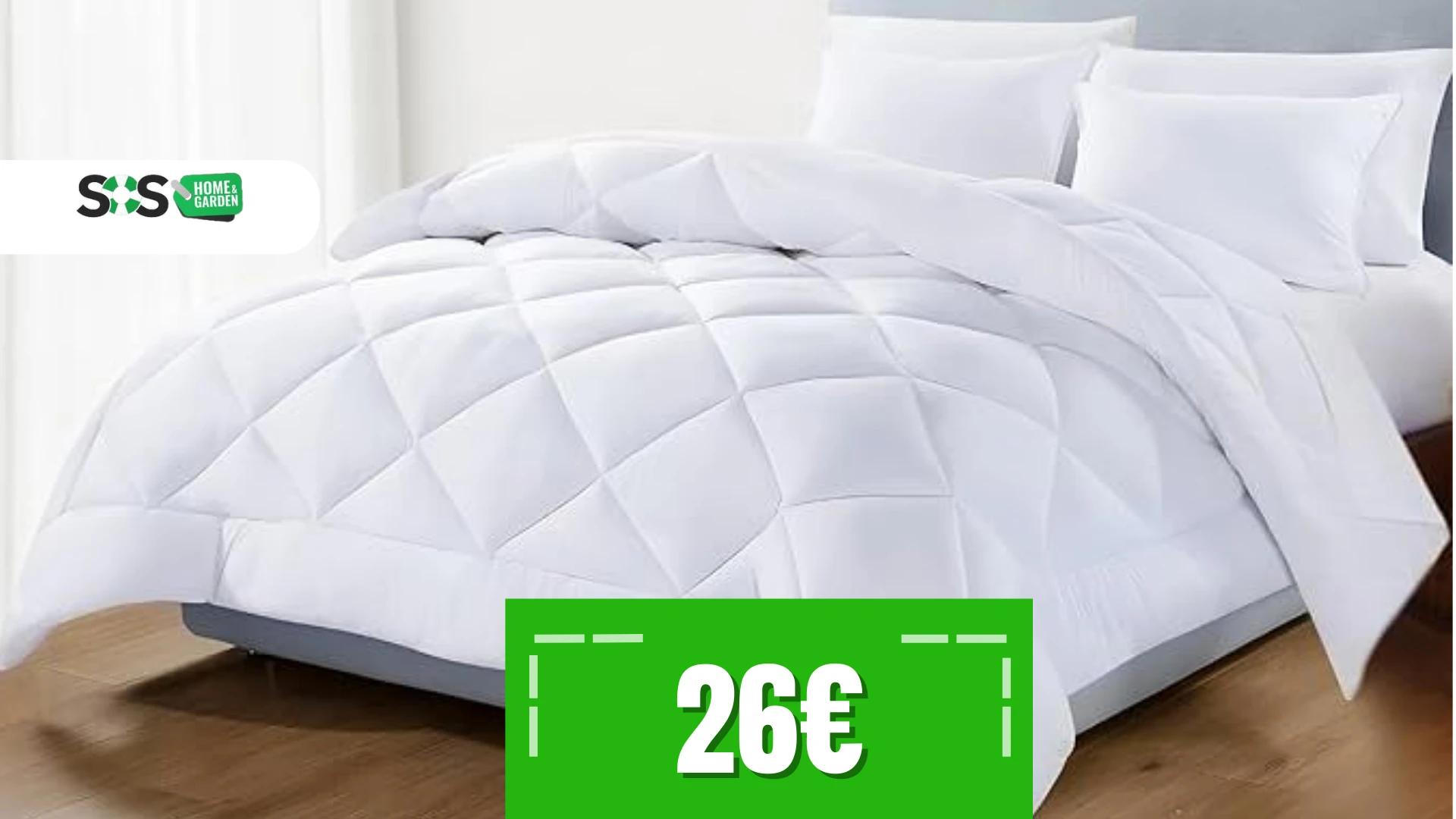 Immagine di Morbidissimo piumino matrimoniale ideale per ogni clima!