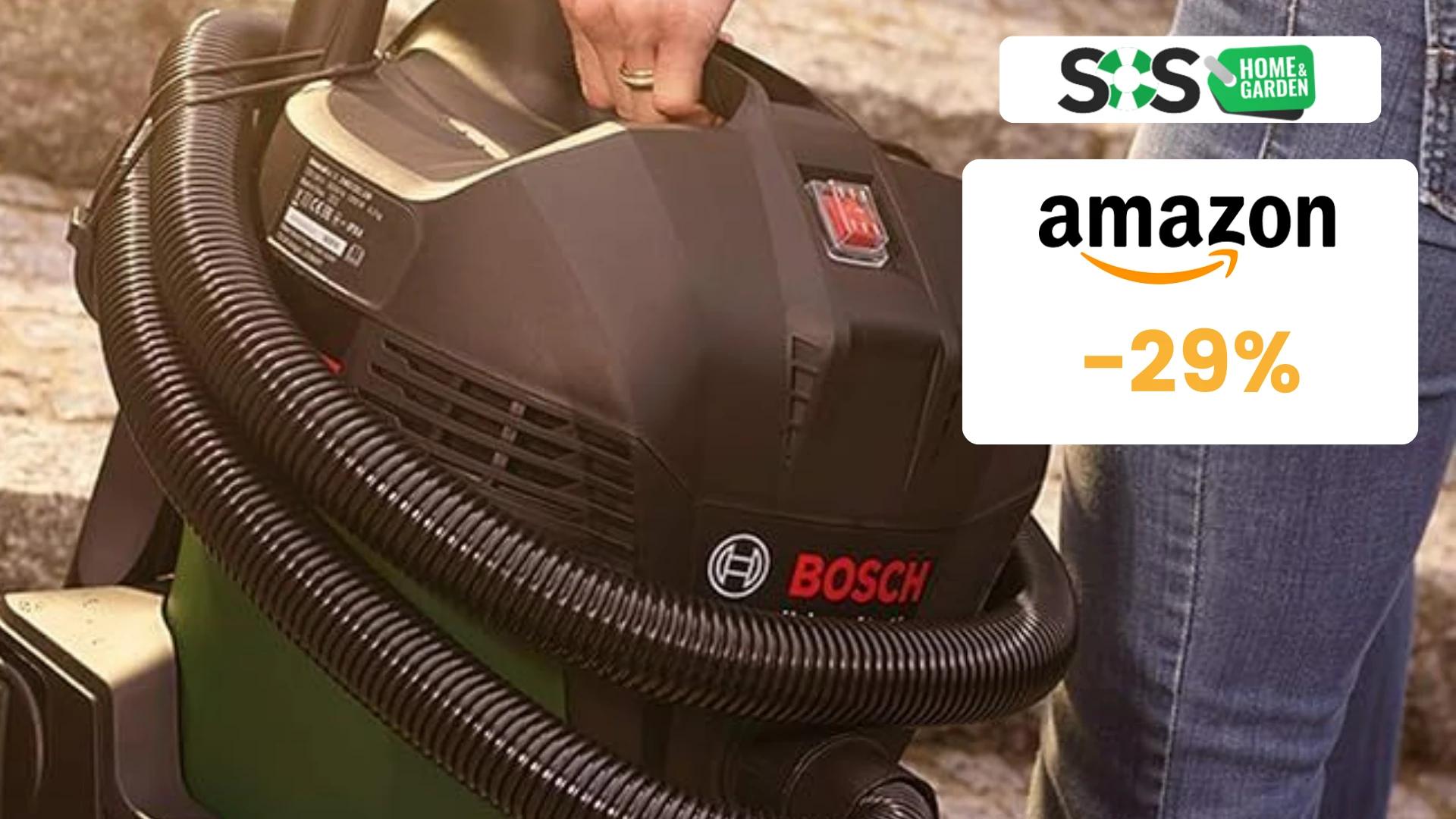 Immagine di Versatilità e potenza: aspirapolvere Bosch a solo 81€!