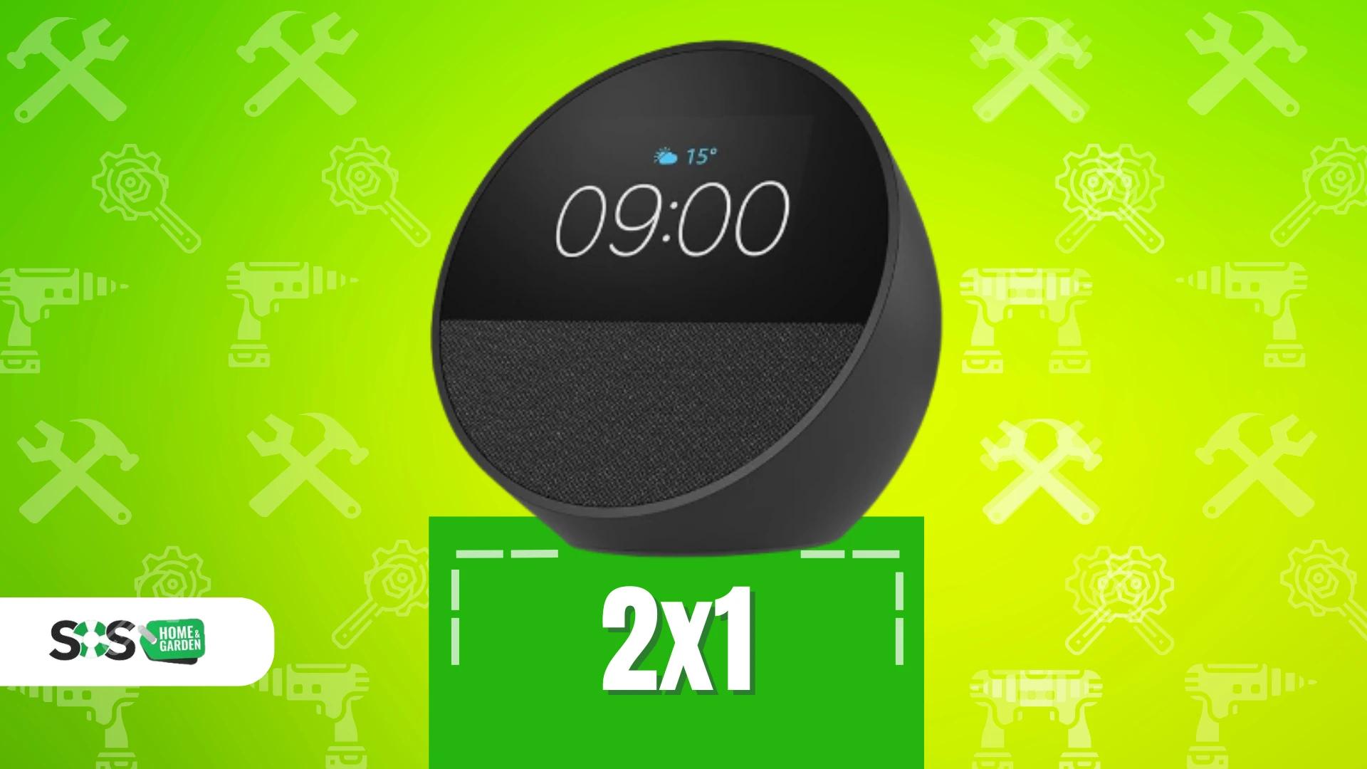 Immagine di Offerta Black Friday: due Echo Spot al prezzo di uno!