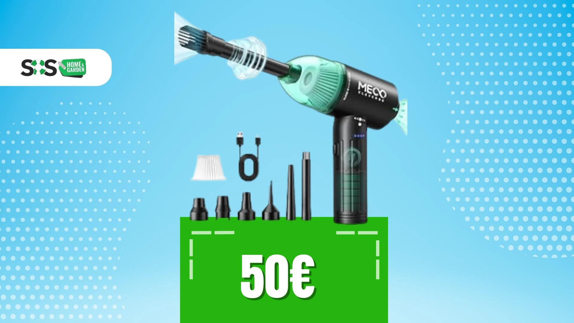Immagine di Dalla scrivania all'auto con questo aspirapolvere portatile!