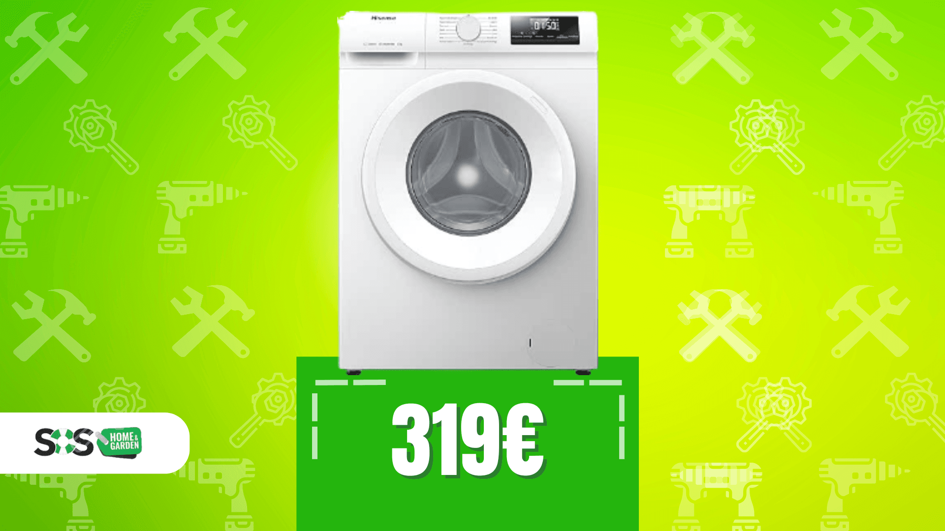 Immagine di Lavatrice Hisense: igiene perfetta e risparmio energetico!