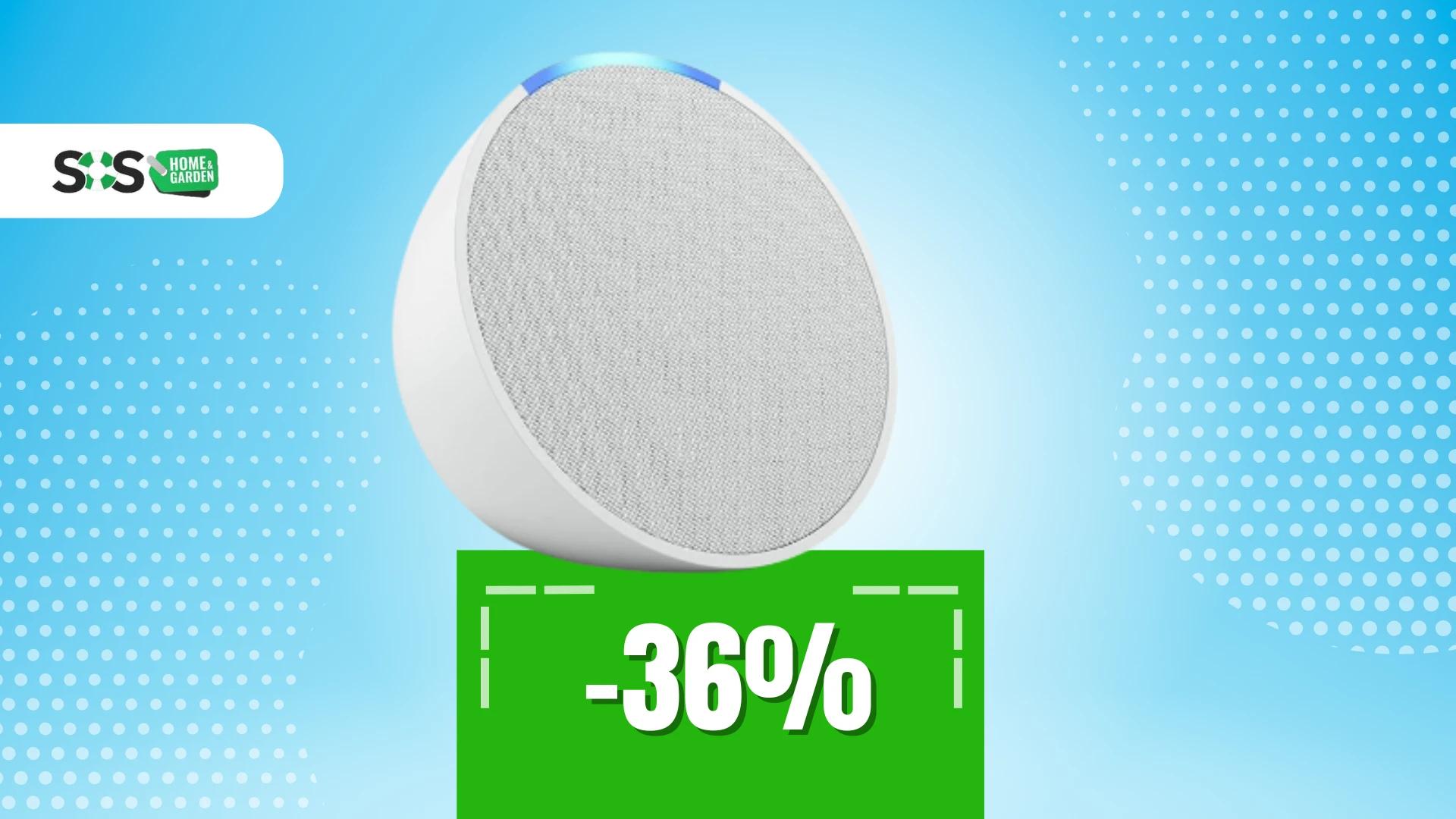 Immagine di Musica, meteo e domotica: Echo Pop oggi a soli 35€!