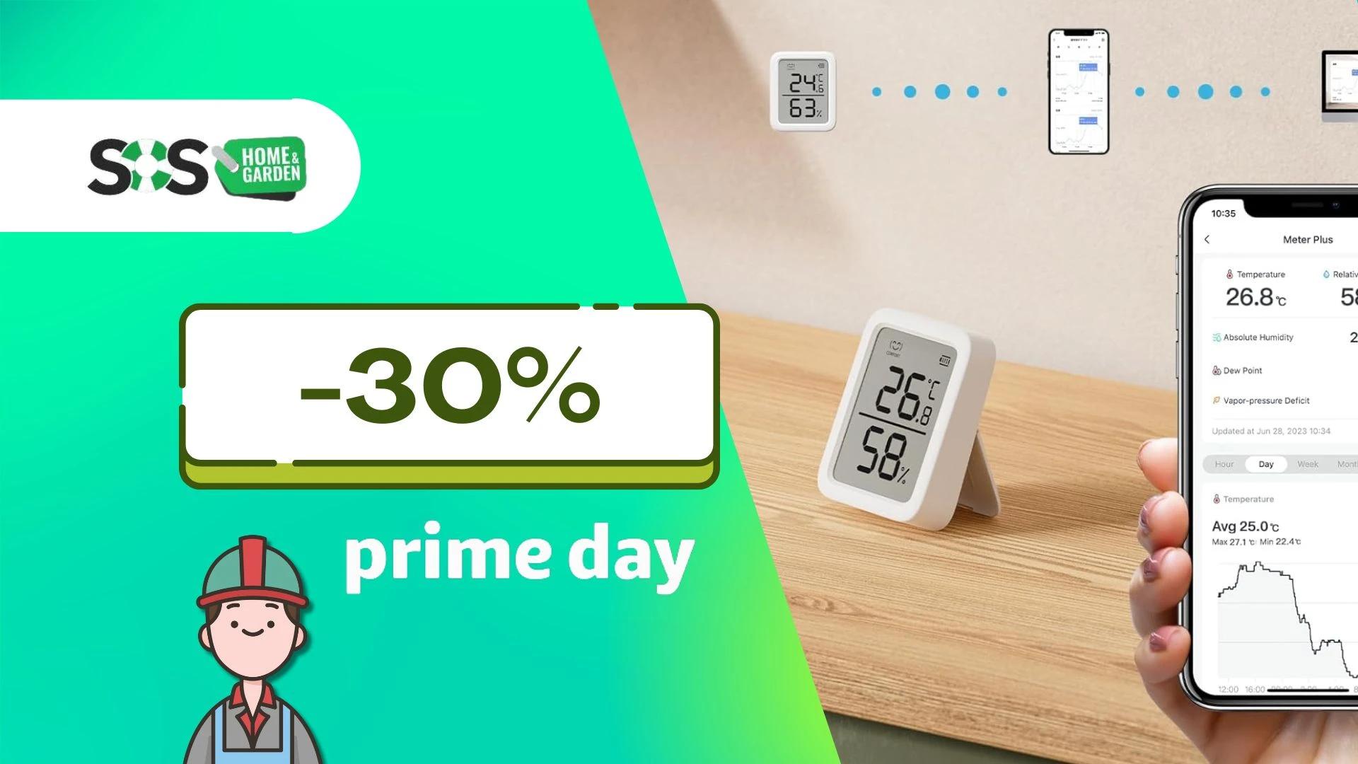 Immagine di Approfitta del Prime Day: termometro smart di qualità a 15€