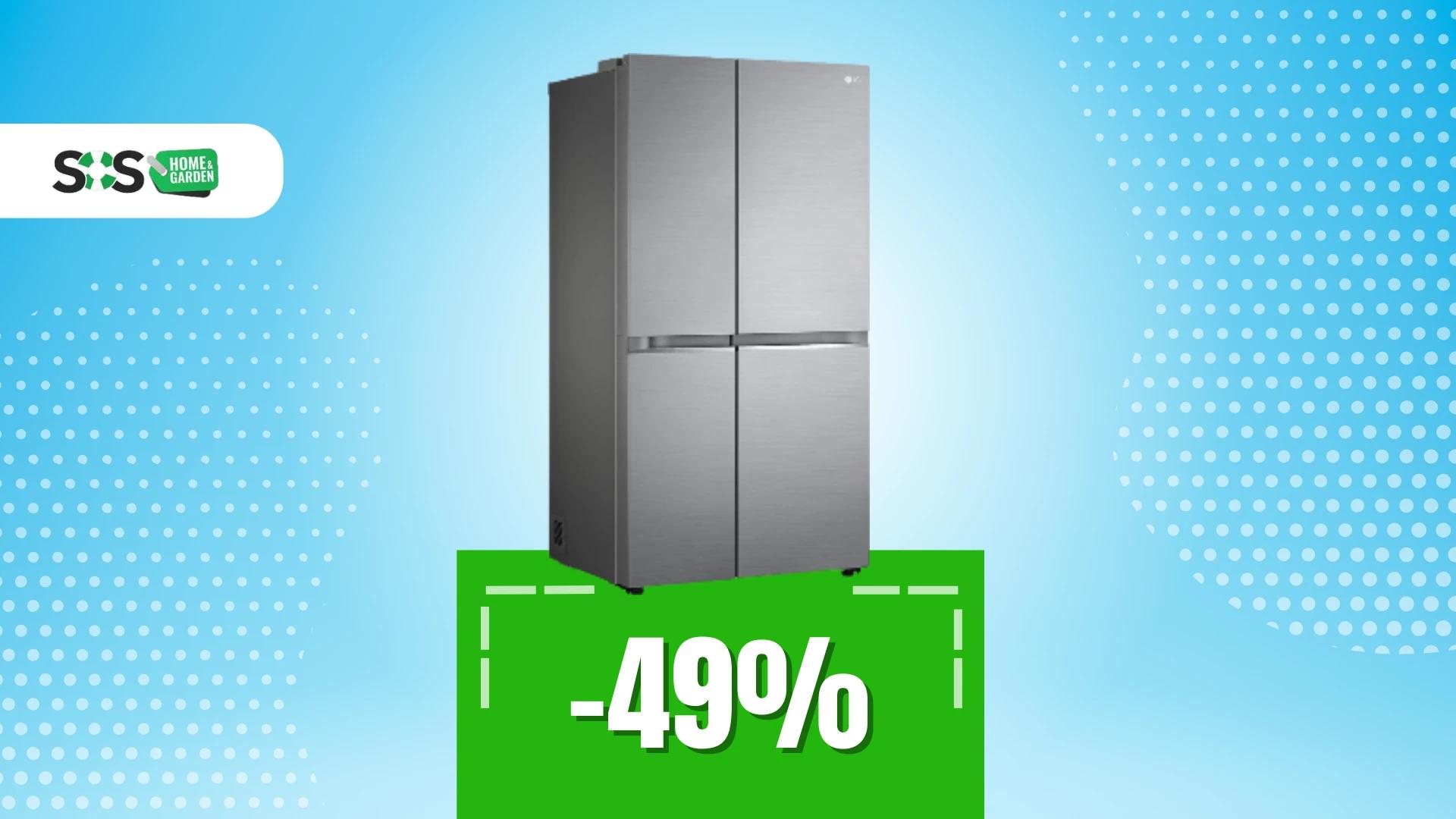 Immagine di Frigorifero LG Side by Side a 819€: 655 litri di freschezza!