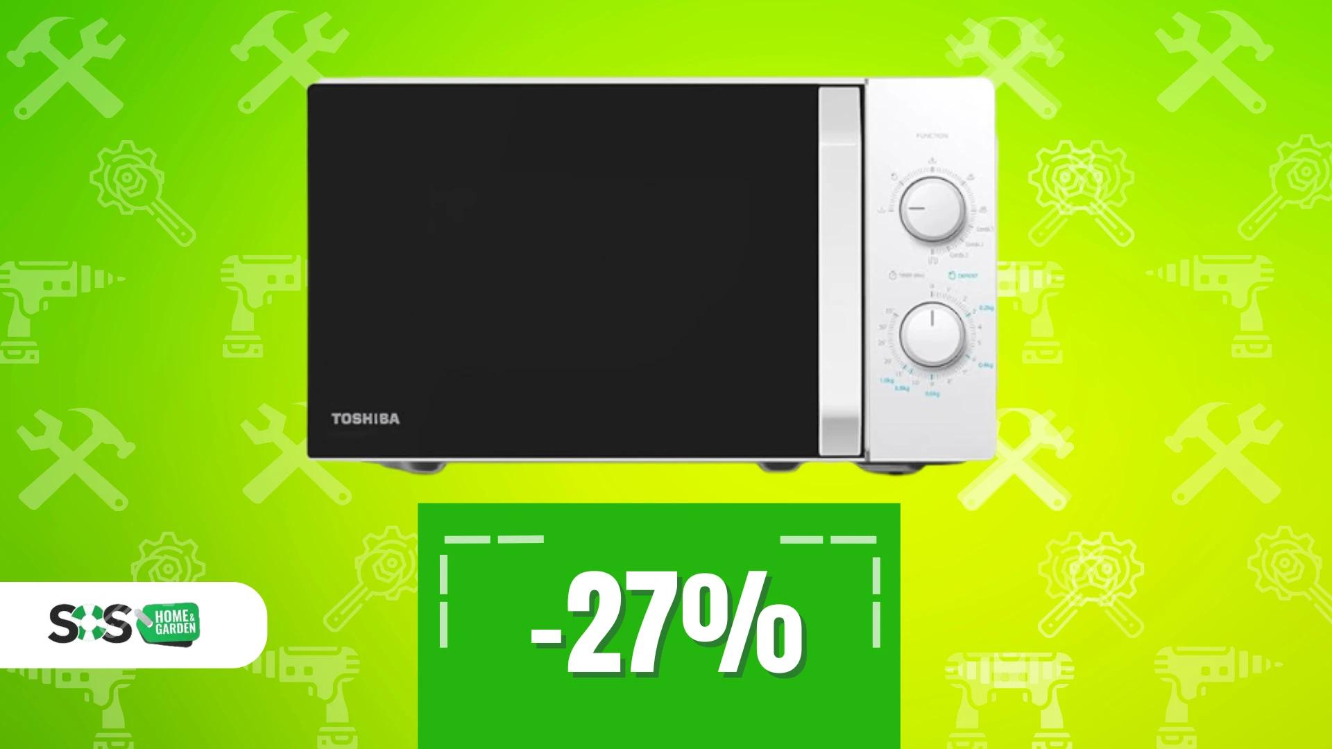 Immagine di Microonde Toshiba a soli 80€ con 3 funzioni in 1!