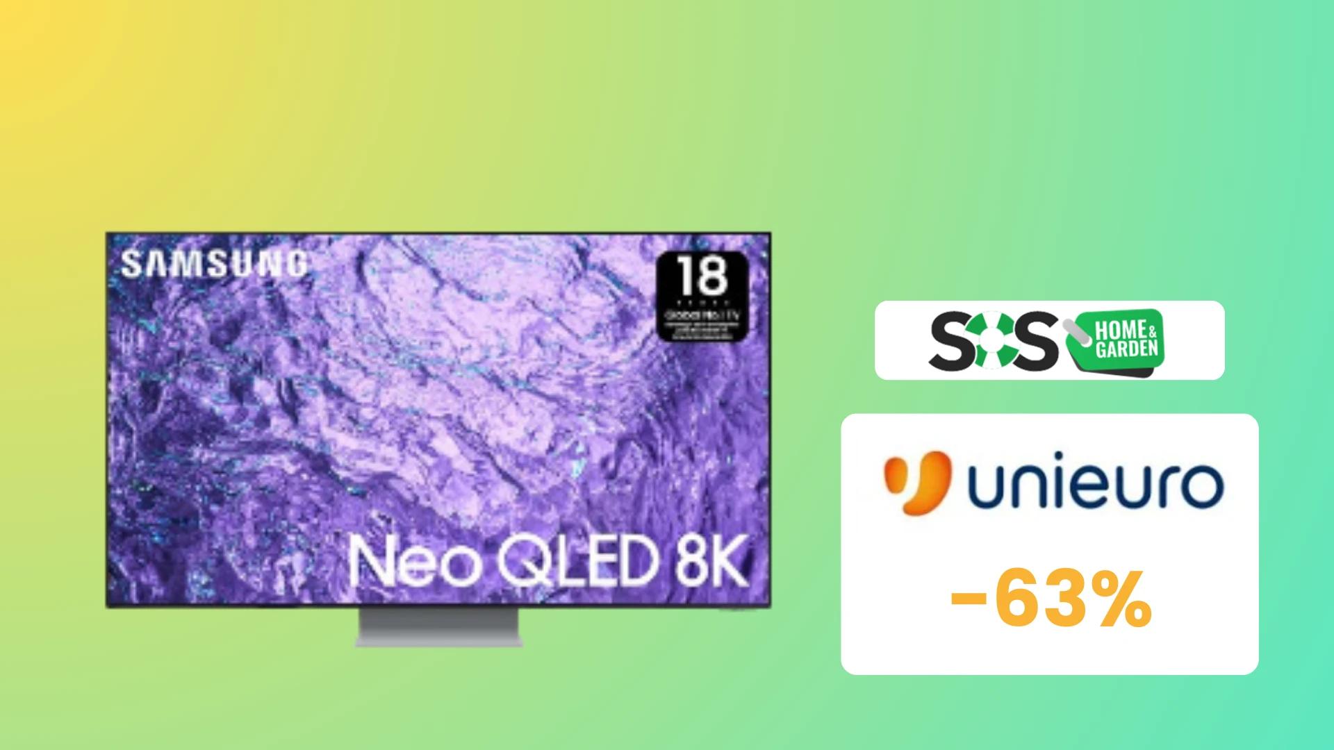 Immagine di Smart TV Samsung da 55" a 900€: SCONTO WOW del 63%!