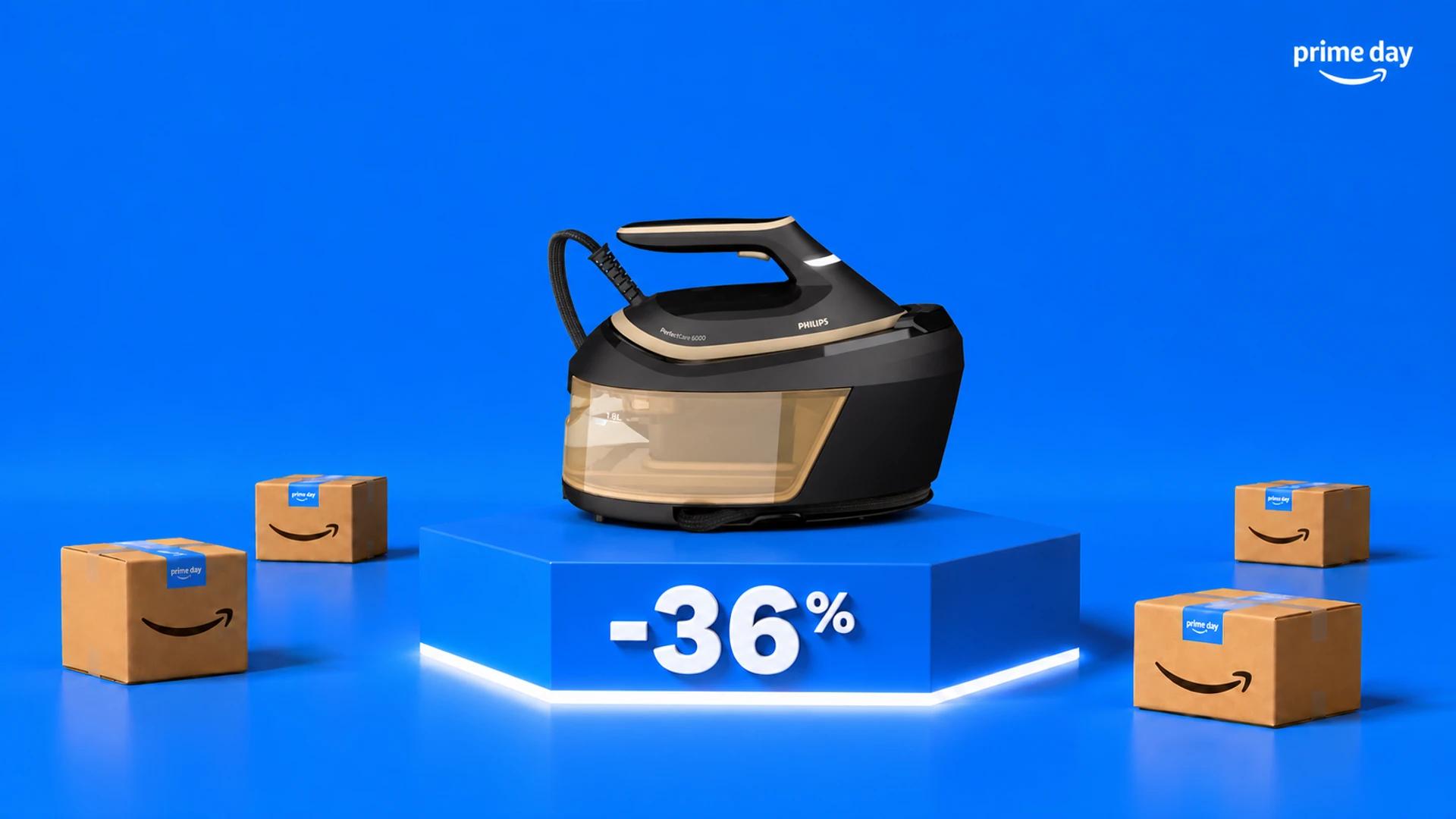 Immagine di Il ferro da stiro con caldaia Philips cala del 36%: 90€ di risparmio