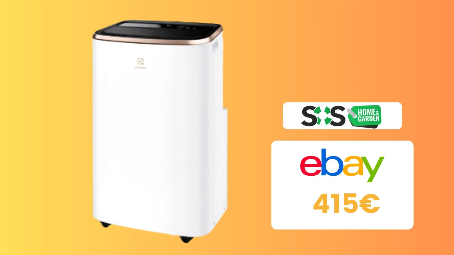 Immagine di Condizionatore portatile Electrolux a 415€: DA NON PERDERE!