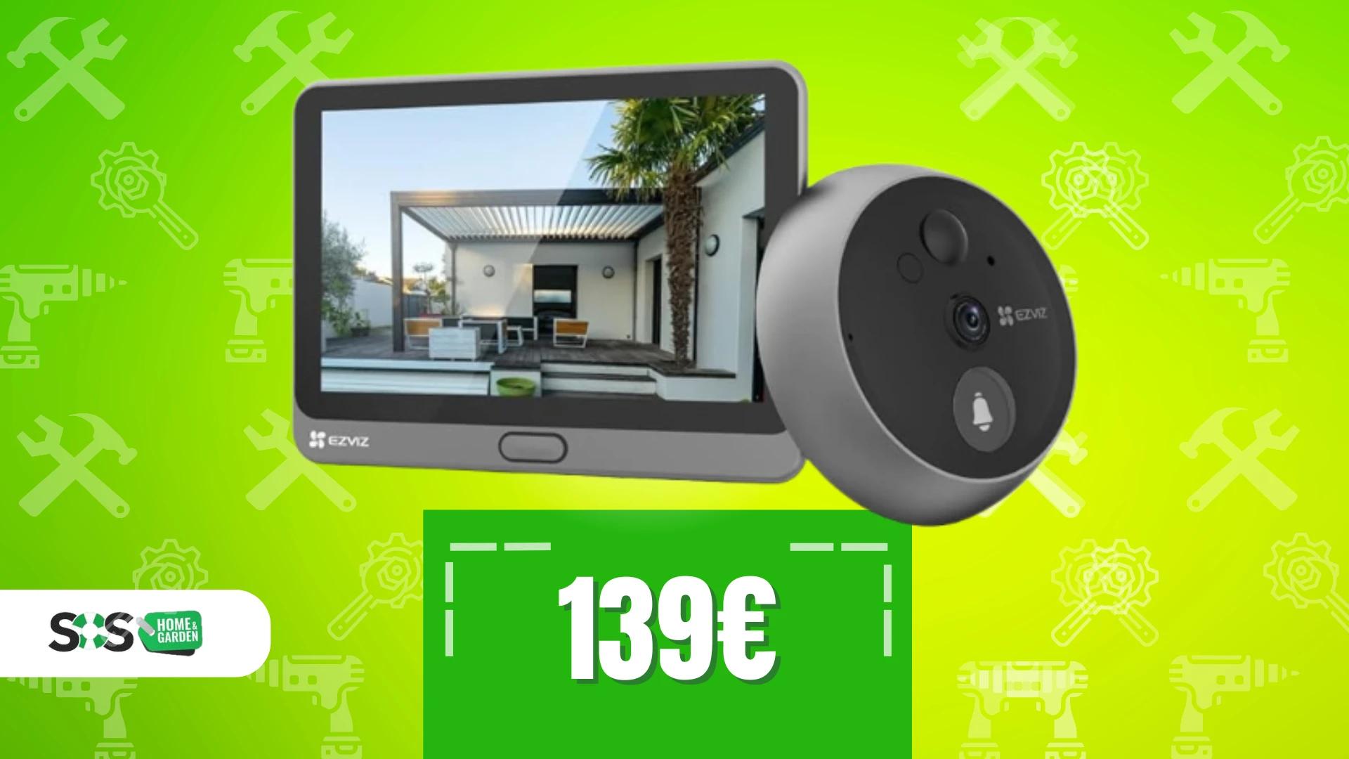 Immagine di Sicurezza domestica con questo spioncino digitale a 139€!