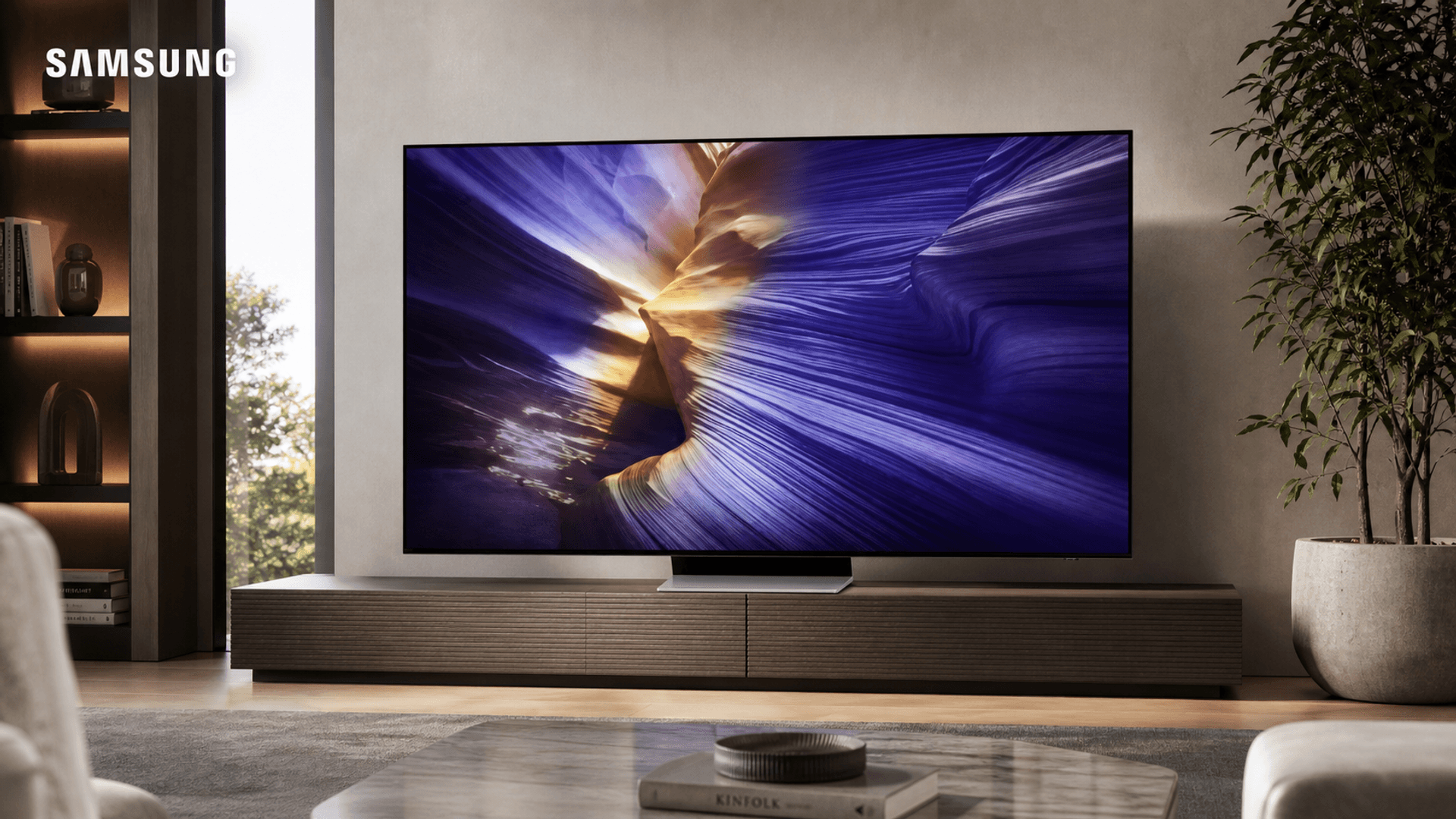 Immagine di Samsung OLED S93F da 48 pollici: ora lo sconto supera i 170€