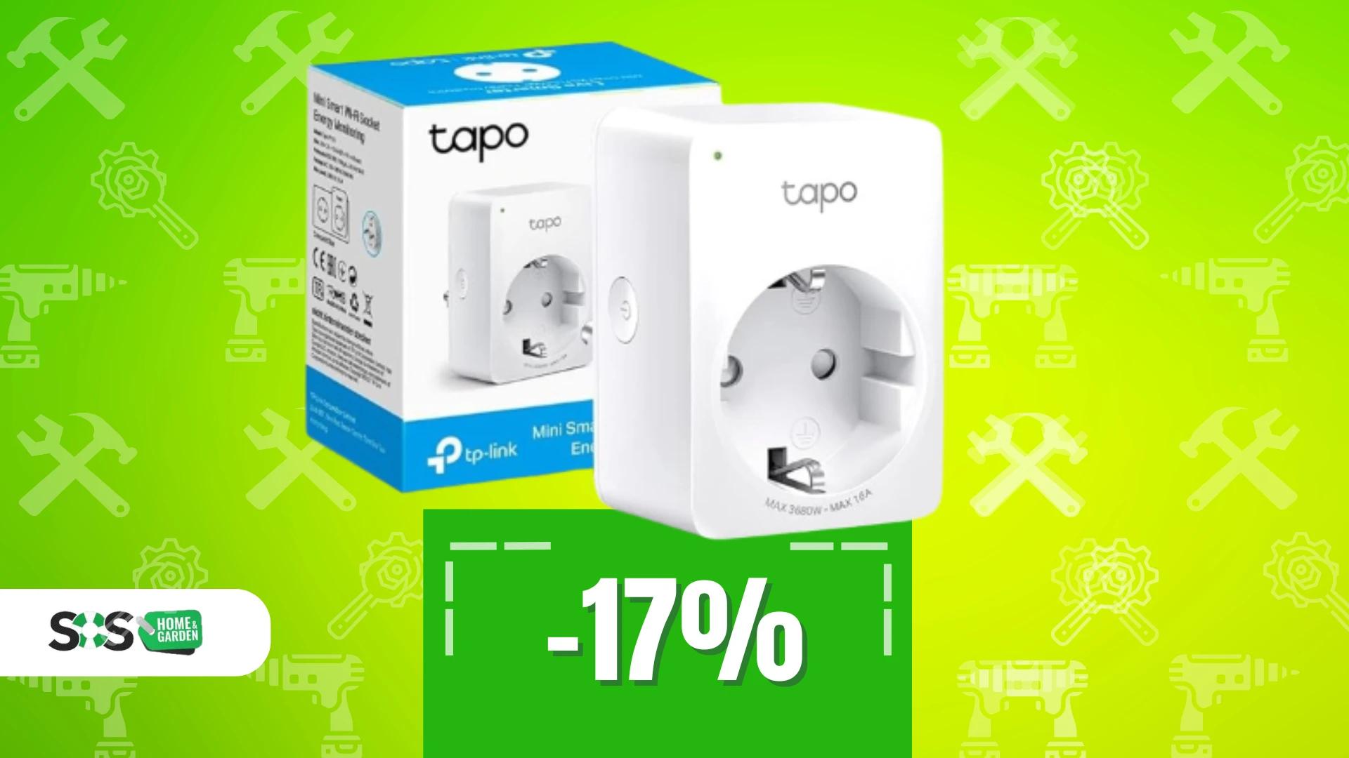 Immagine di Presa smart Tapo a soli 10€: l'efficiente boss della casa!