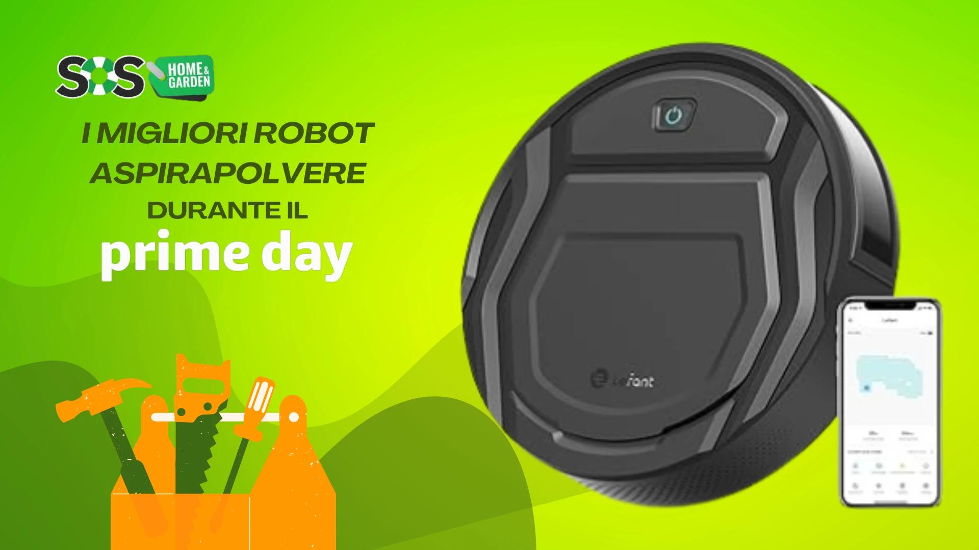 Immagine di I migliori robot aspirapolvere in offerta su Amazon per il Prime Day