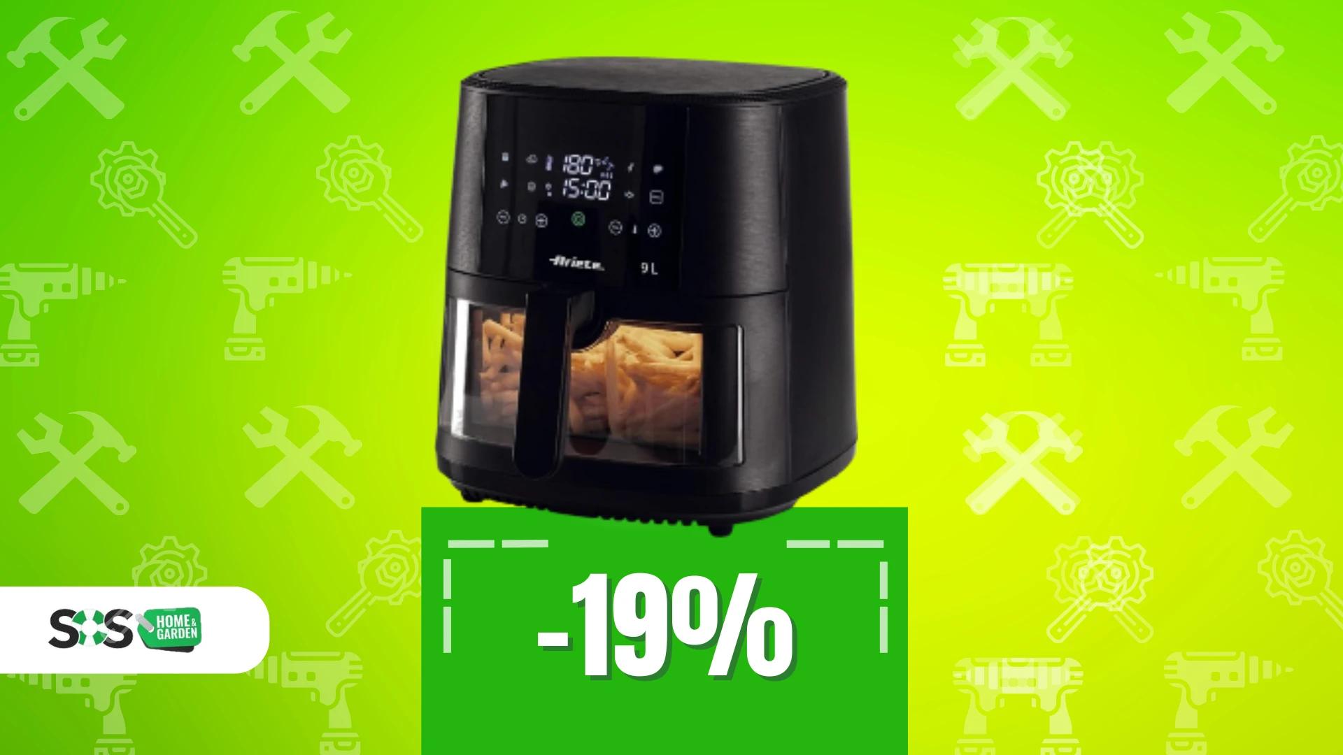 Immagine di Friggitrice ad aria Ariete a 97€: cucinate sano e croccante!