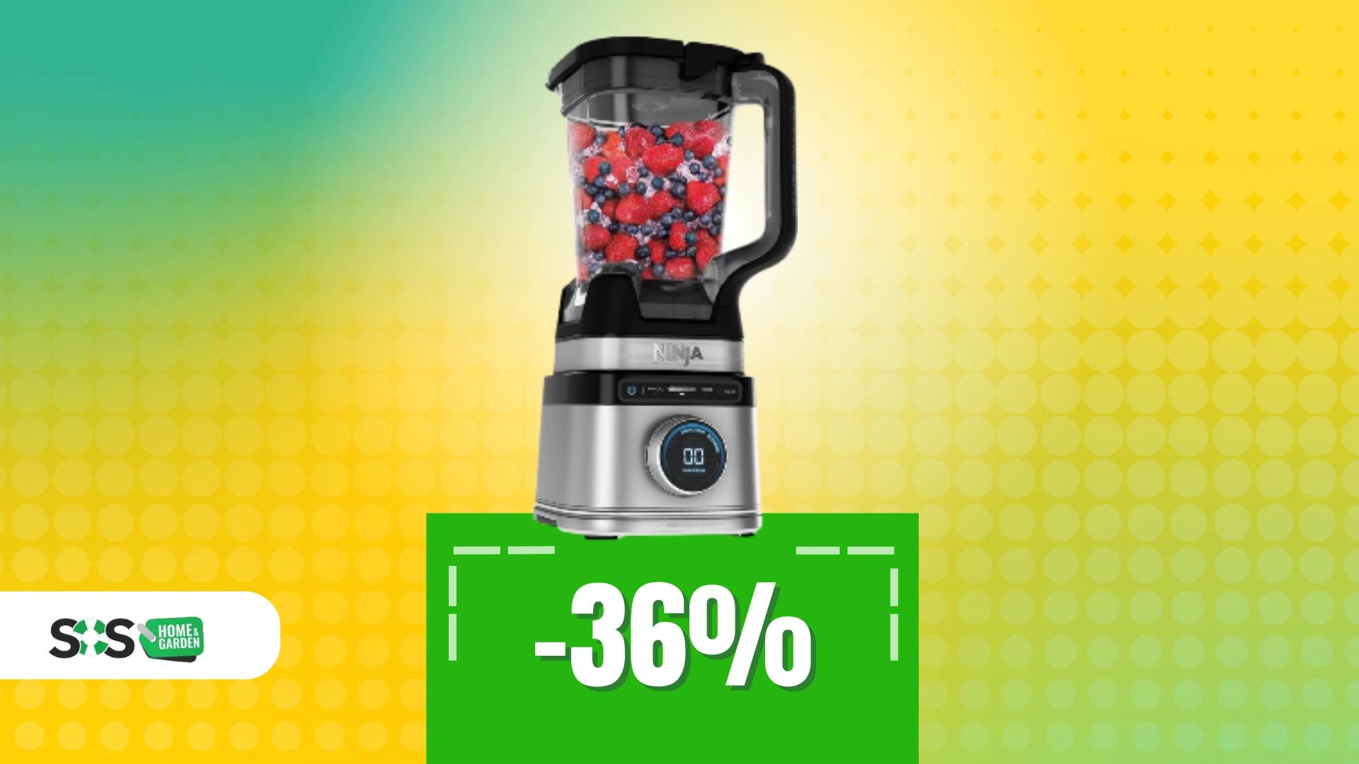 Immagine di Frullatore Ninja a 96€: per smoothie, vellutate e cocktail!