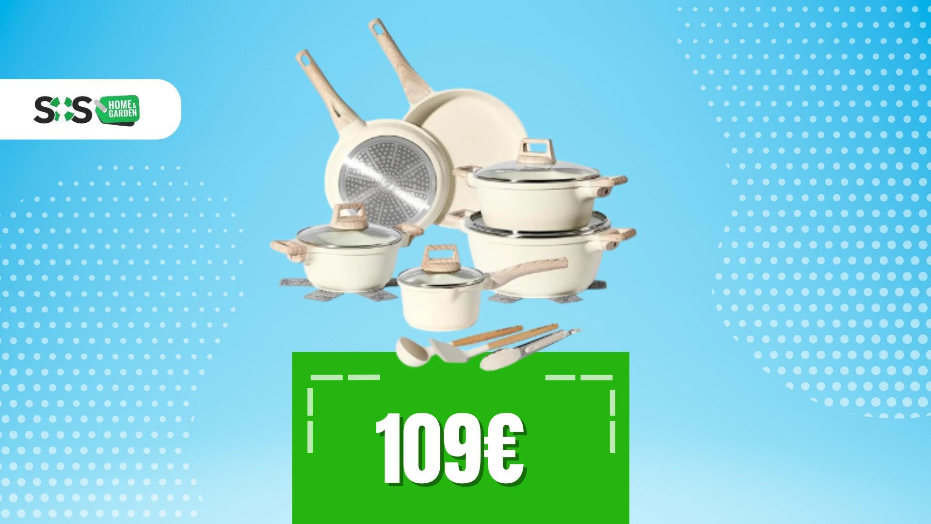 Immagine di La batteria di pentole che rende ogni piatto un capolavoro!