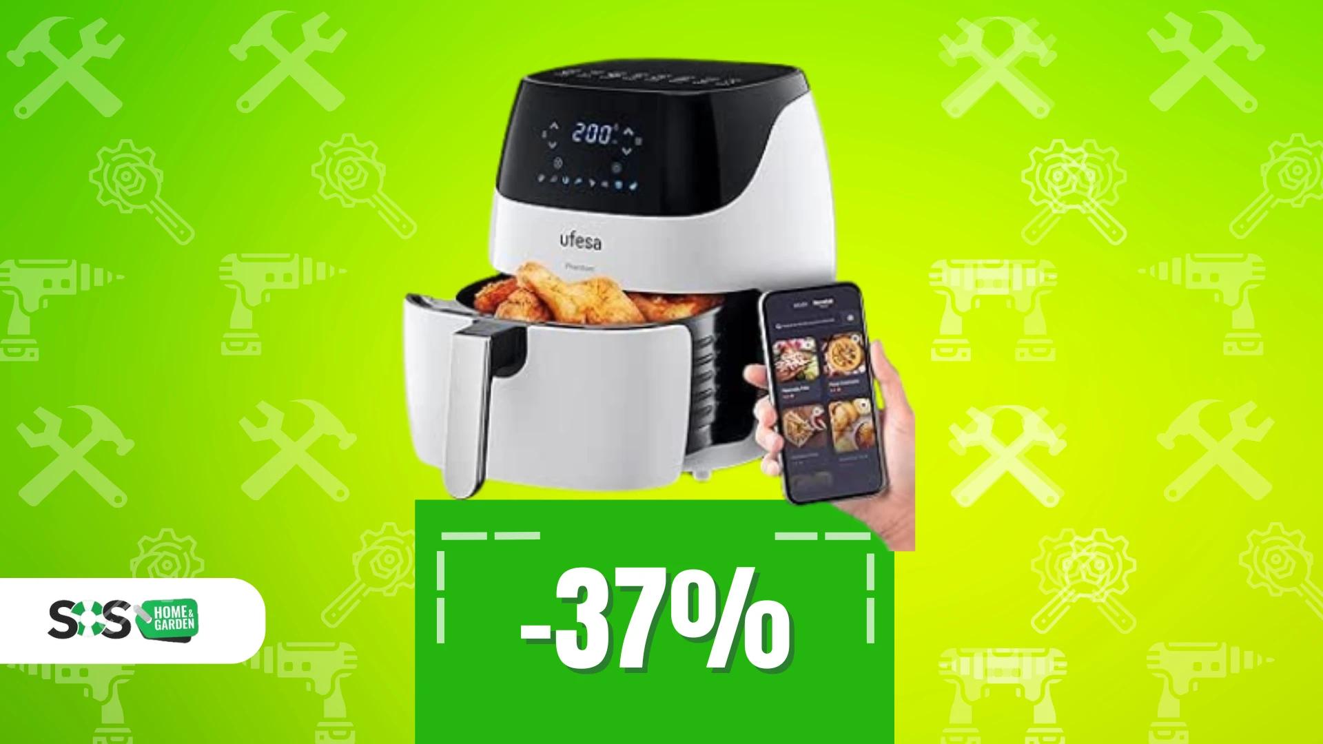 Immagine di Friggitrice ad aria a soli 60€ con ricettario incluso!