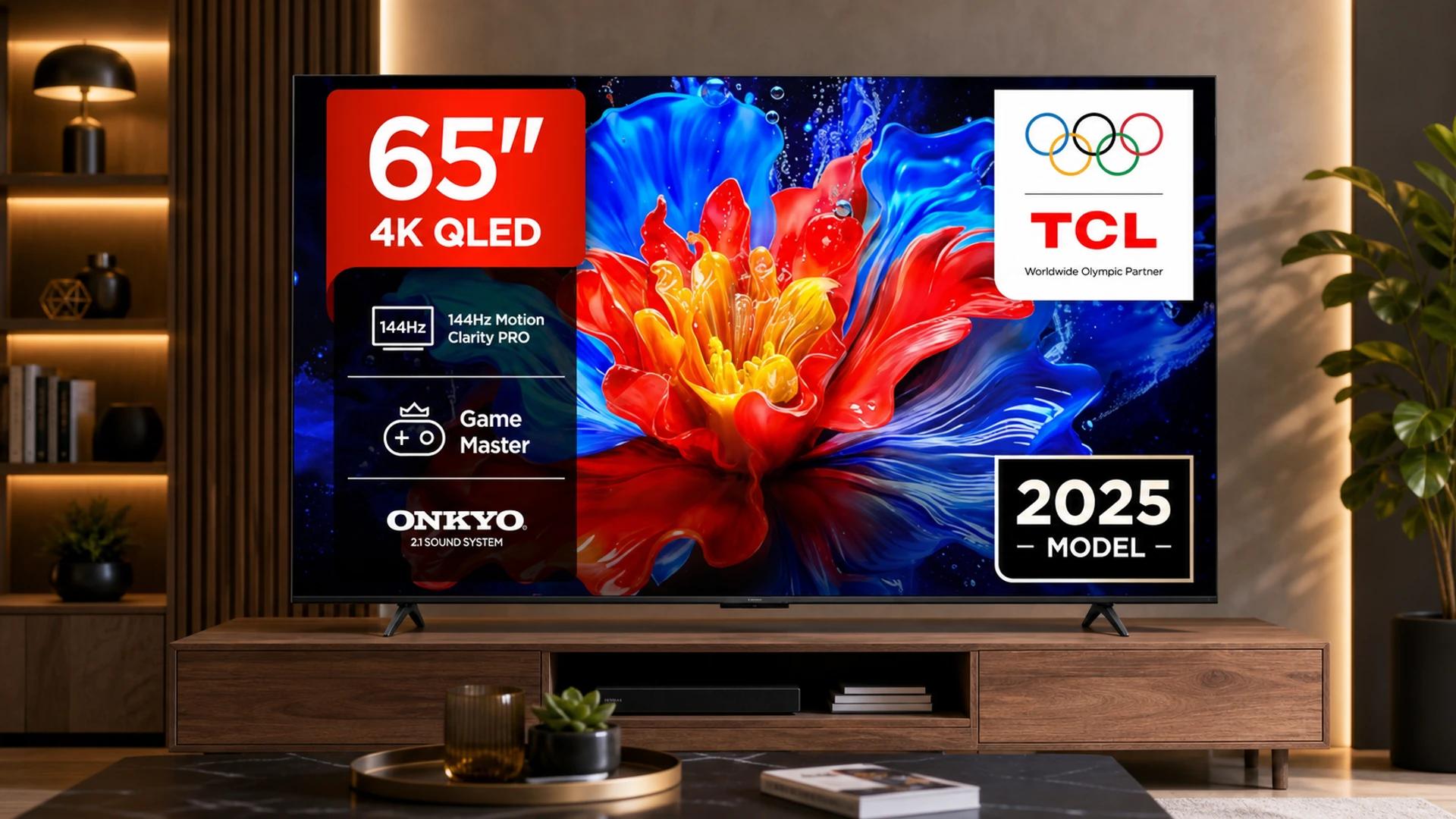 Immagine di TCL P8K da 65 pollici a 499€: il 33% di sconto pesa davvero