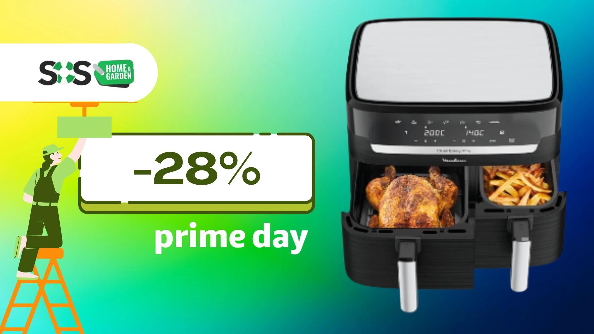 Immagine di Friggitrice ad aria Moulinex a 130€: ideale per 8 persone!