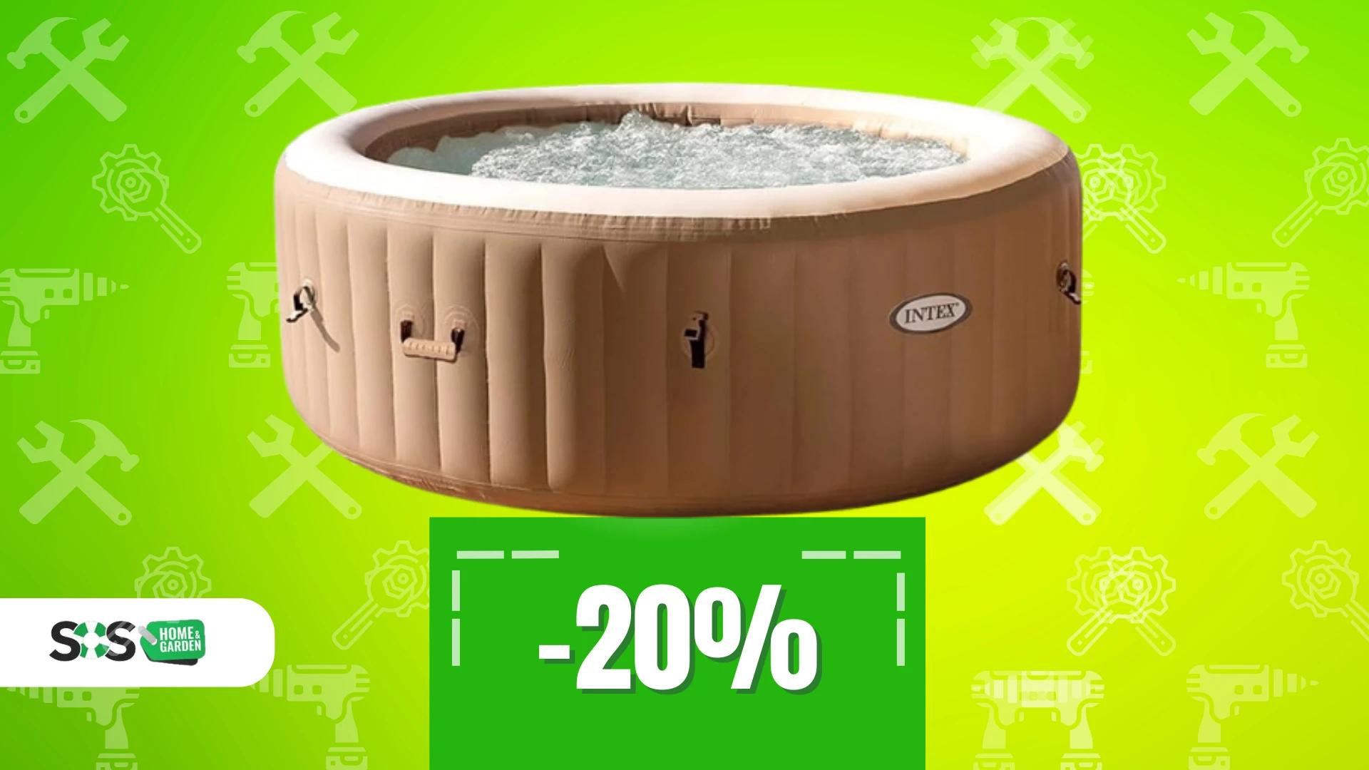 Immagine di Che relax fantastico con la PureSpa Bubble Massage Intex!