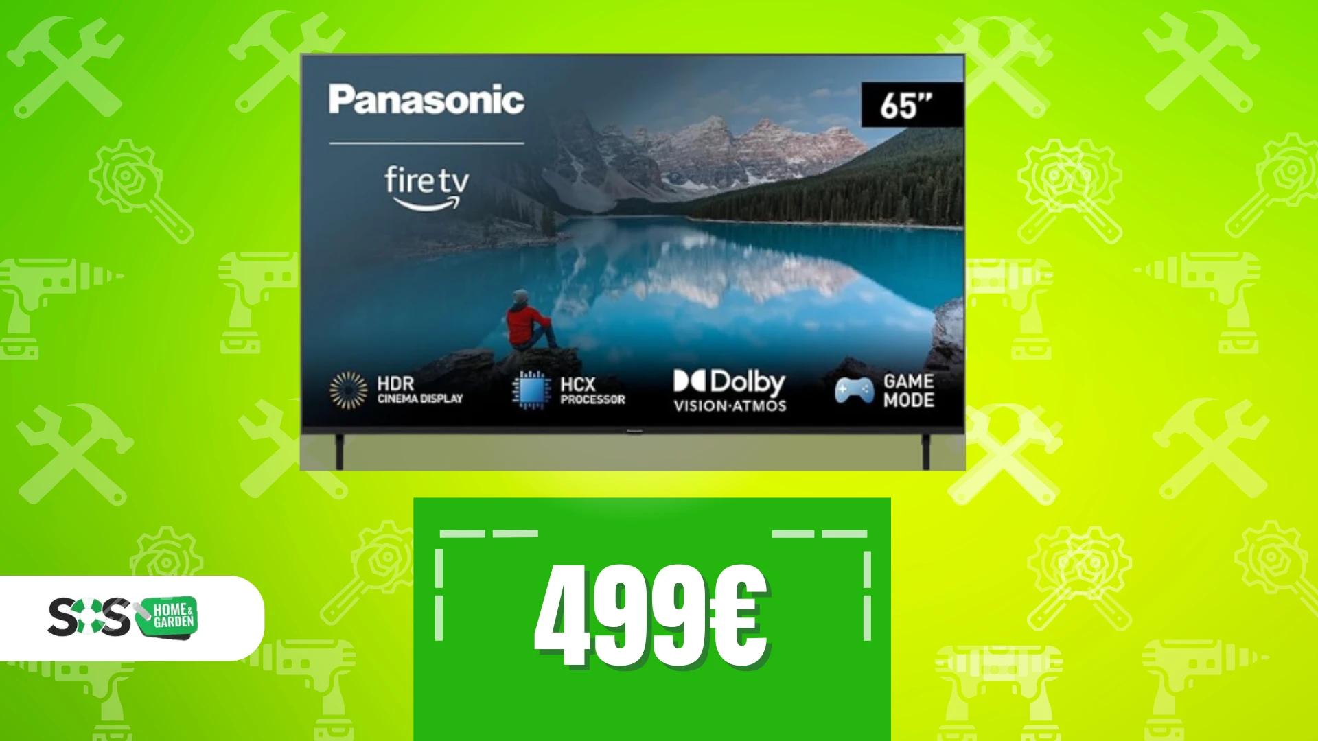 Immagine di Smart TV Panasonic 65'' a soli 499€ per spettacoli da sogno!