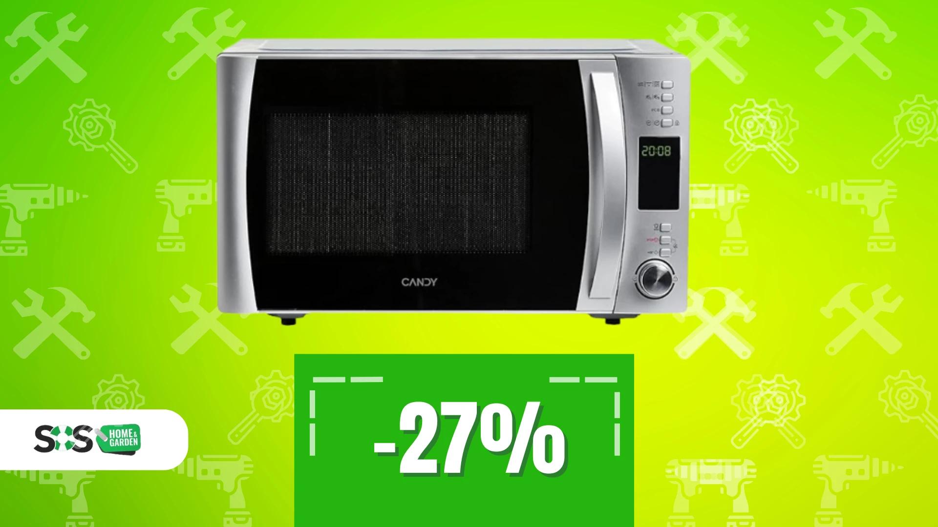 Immagine di Microonde Candy a soli 109€ con 40 programmi!