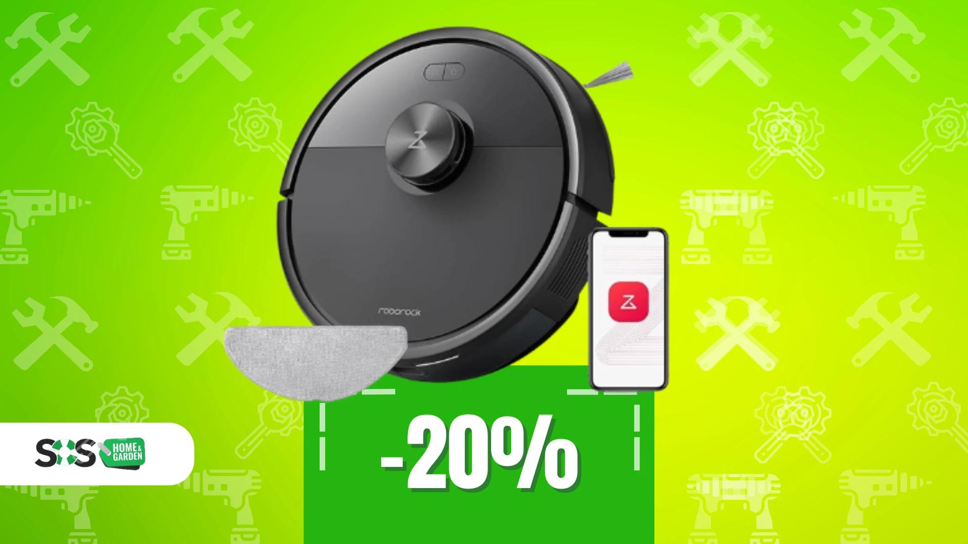 Immagine di Aspira e lava: il tuttofare Roborock ora a soli 200€!