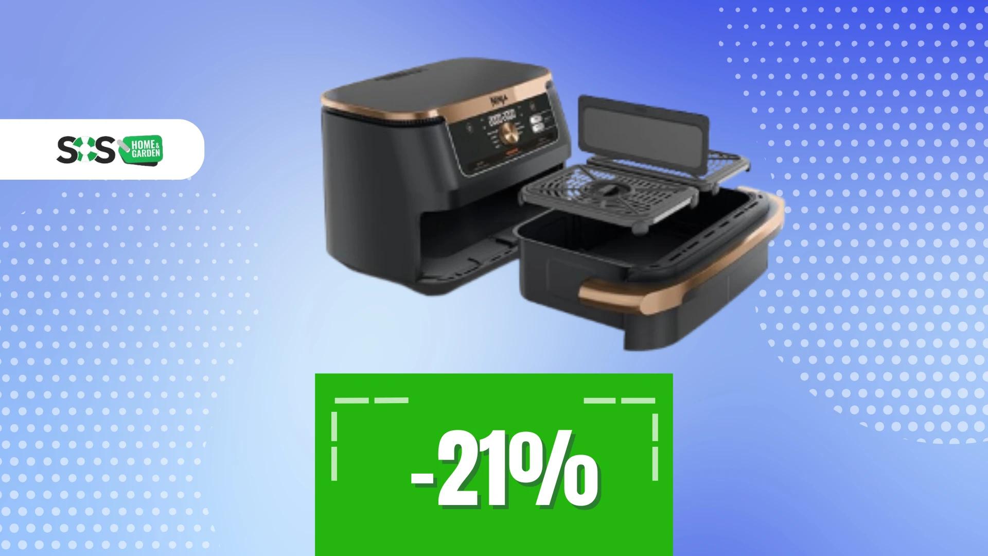 Immagine di Cottura smart e versatile con la friggitrice ad aria Ninja!