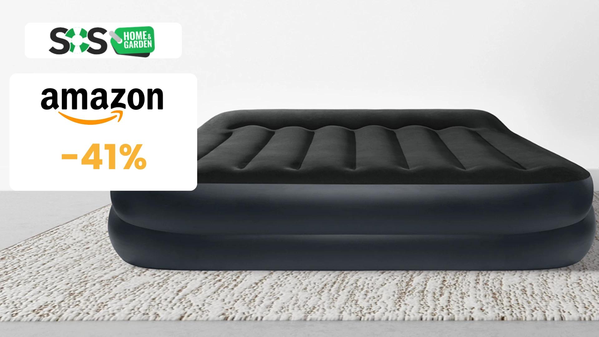 Immagine di Materasso gonfiabile Intex a soli 34€: comfort e qualità!