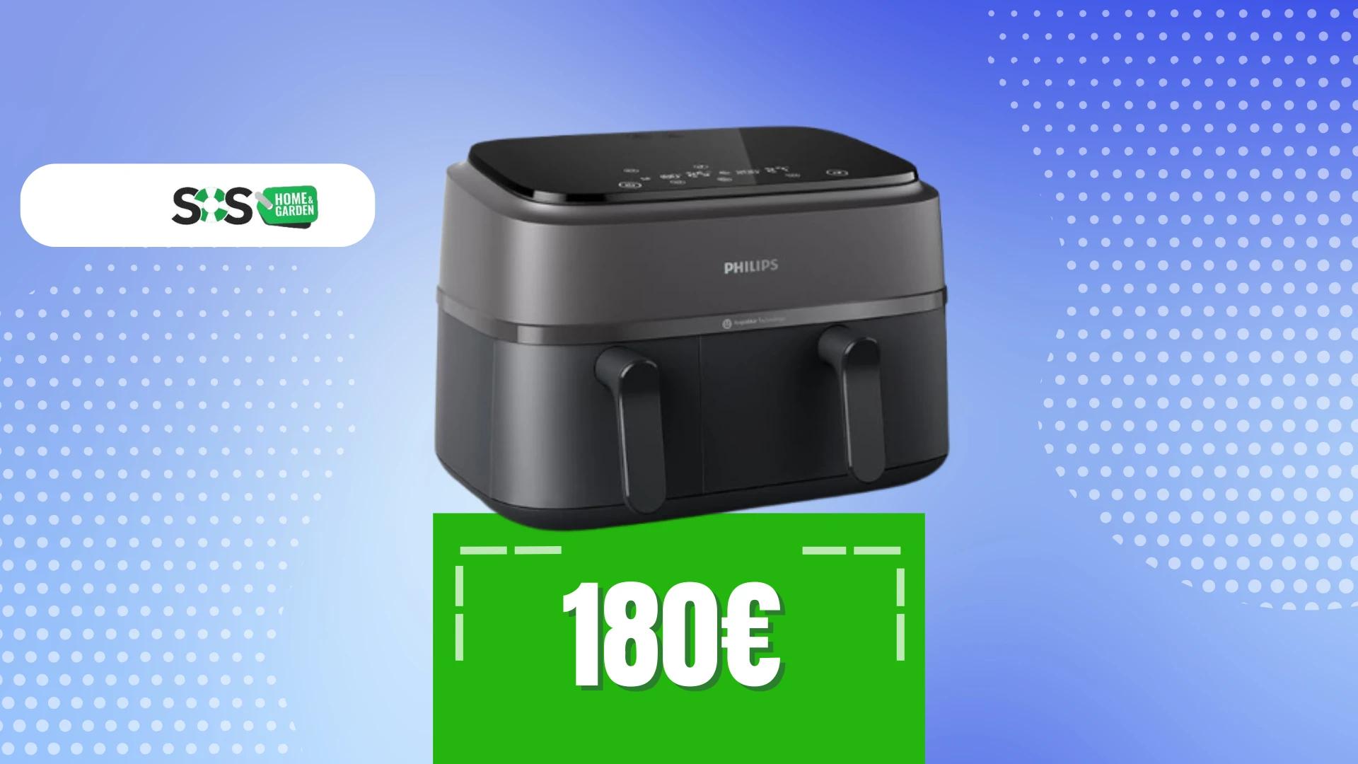 Immagine di Delizie a doppio cestello con Philips Airfryer a soli 180€!