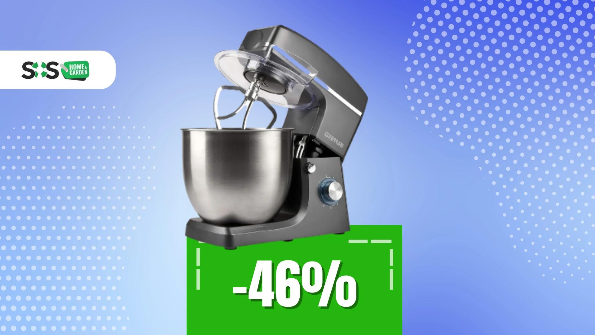Immagine di Impasti perfetti con questa planetaria in offerta a 135€!
