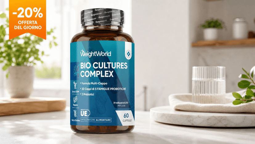 Immagine di L’integratore di fermenti lattici WeightWorld ora costa il 35% in meno