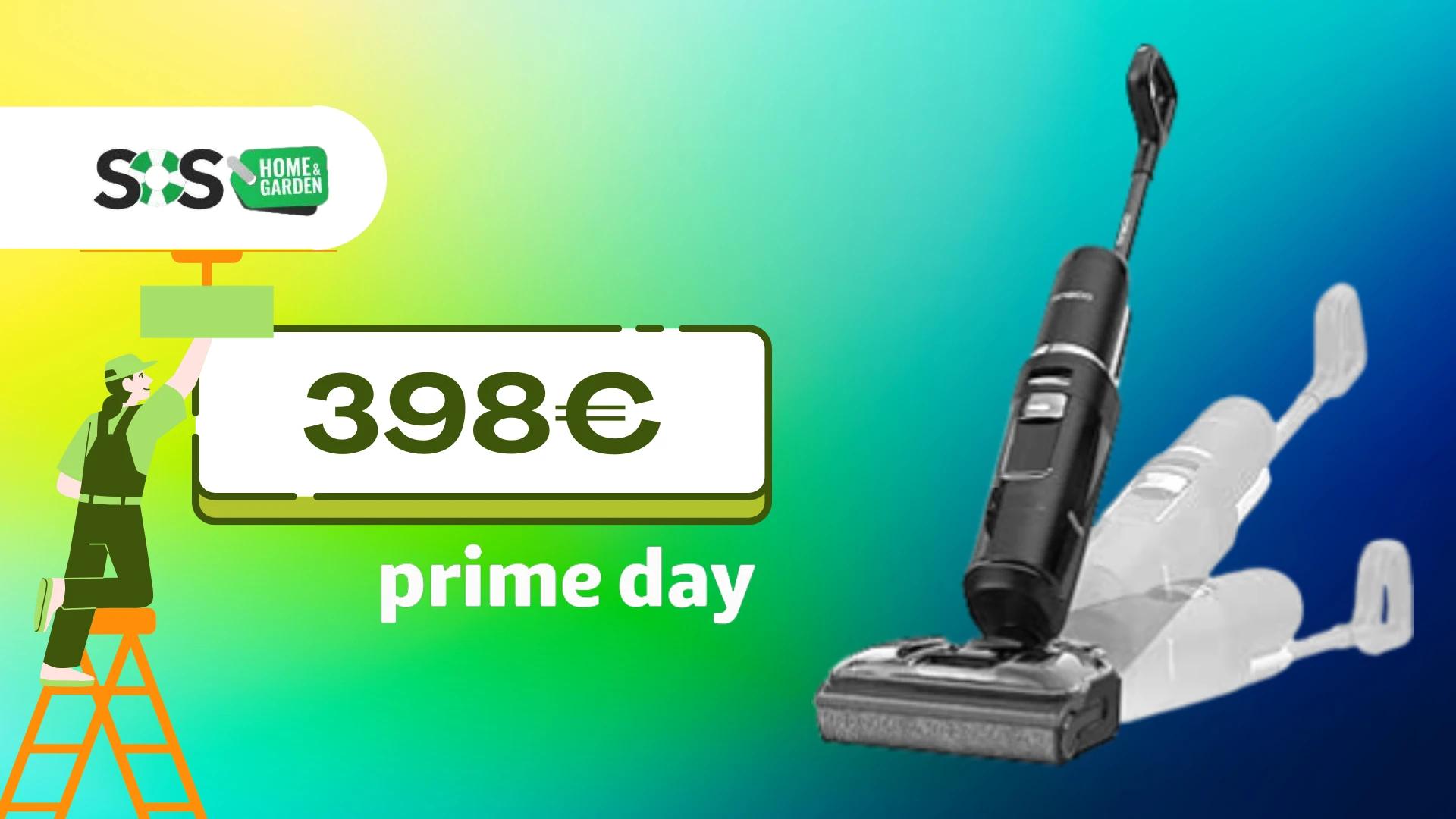 Immagine di Pulizia a secco e a umido con questo Tineco in offerta Prime