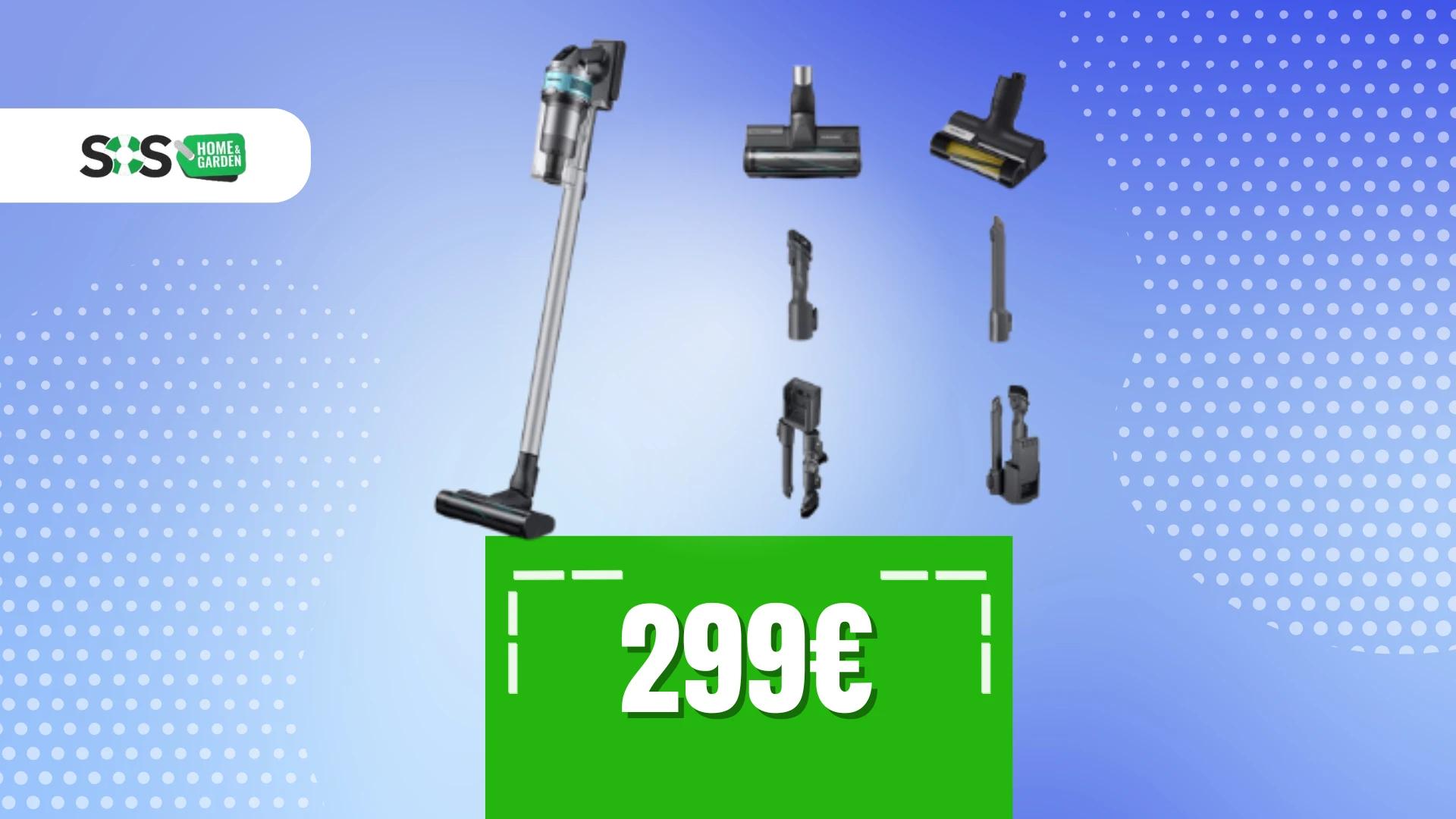 Immagine di Aspirapolvere senza filo Samsung per una pulizia profonda!