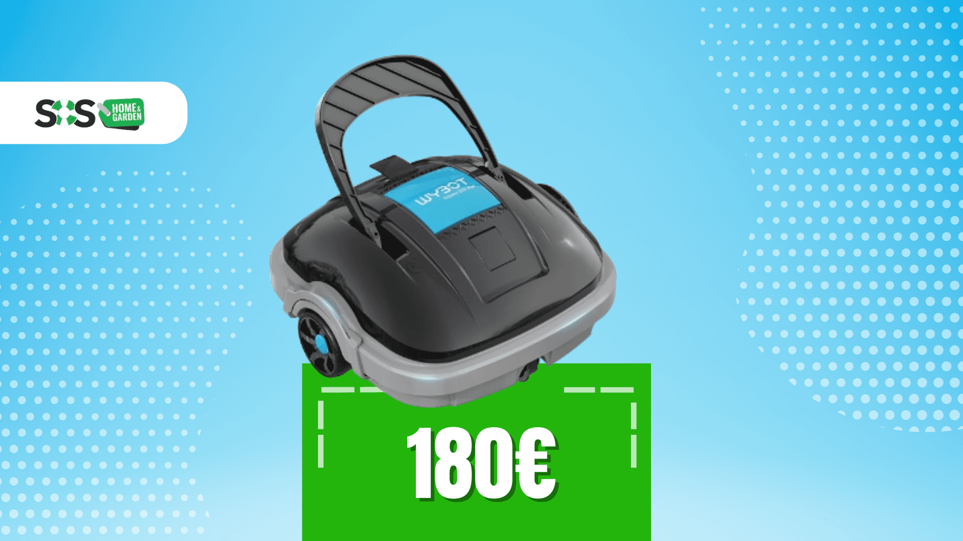 Immagine di Piscina sempre pulita senza fatica con questo robot a 180€!