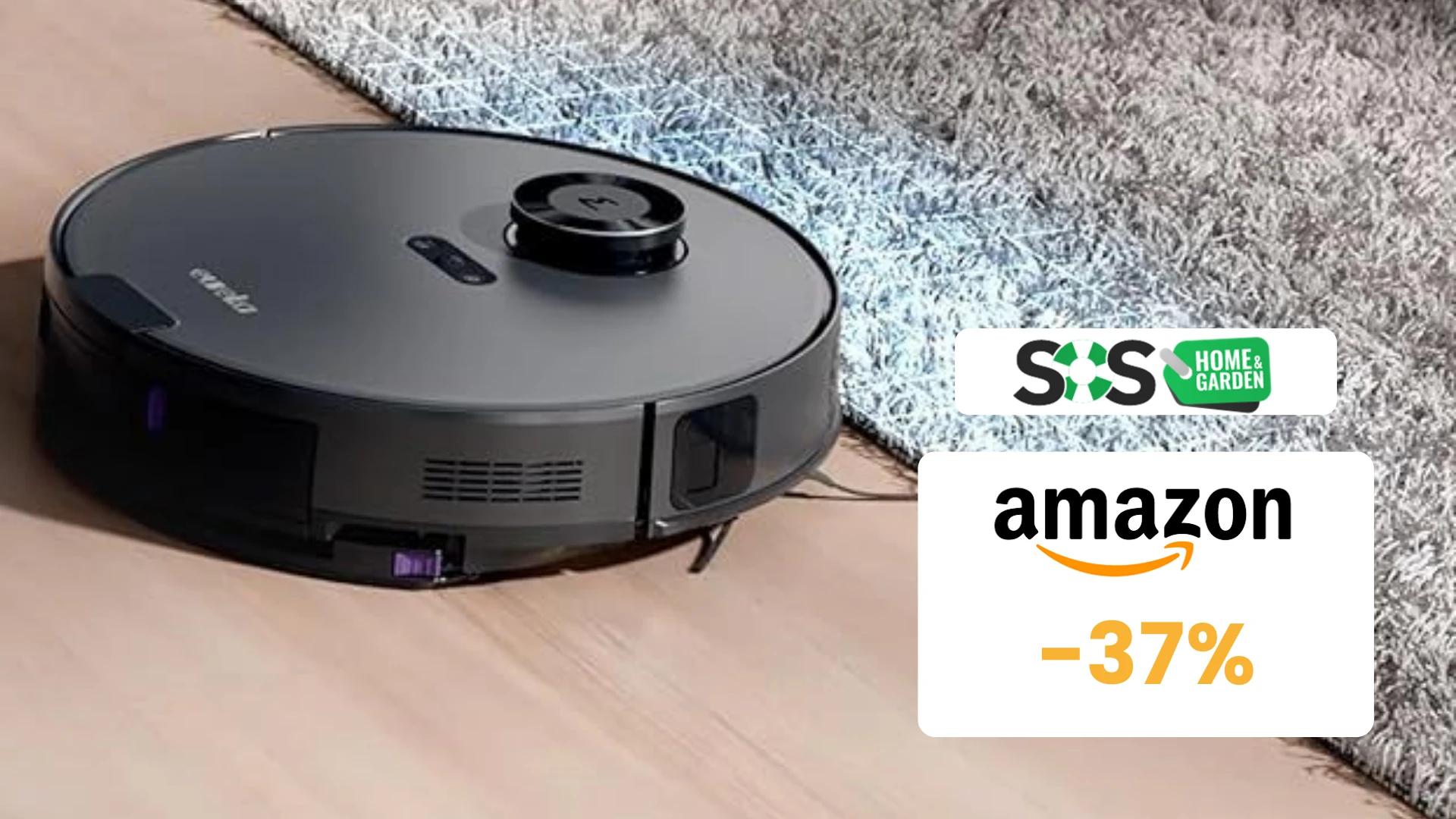 Immagine di Eureka NERE10s: pulizia automatica per 45 giorni a 300€!