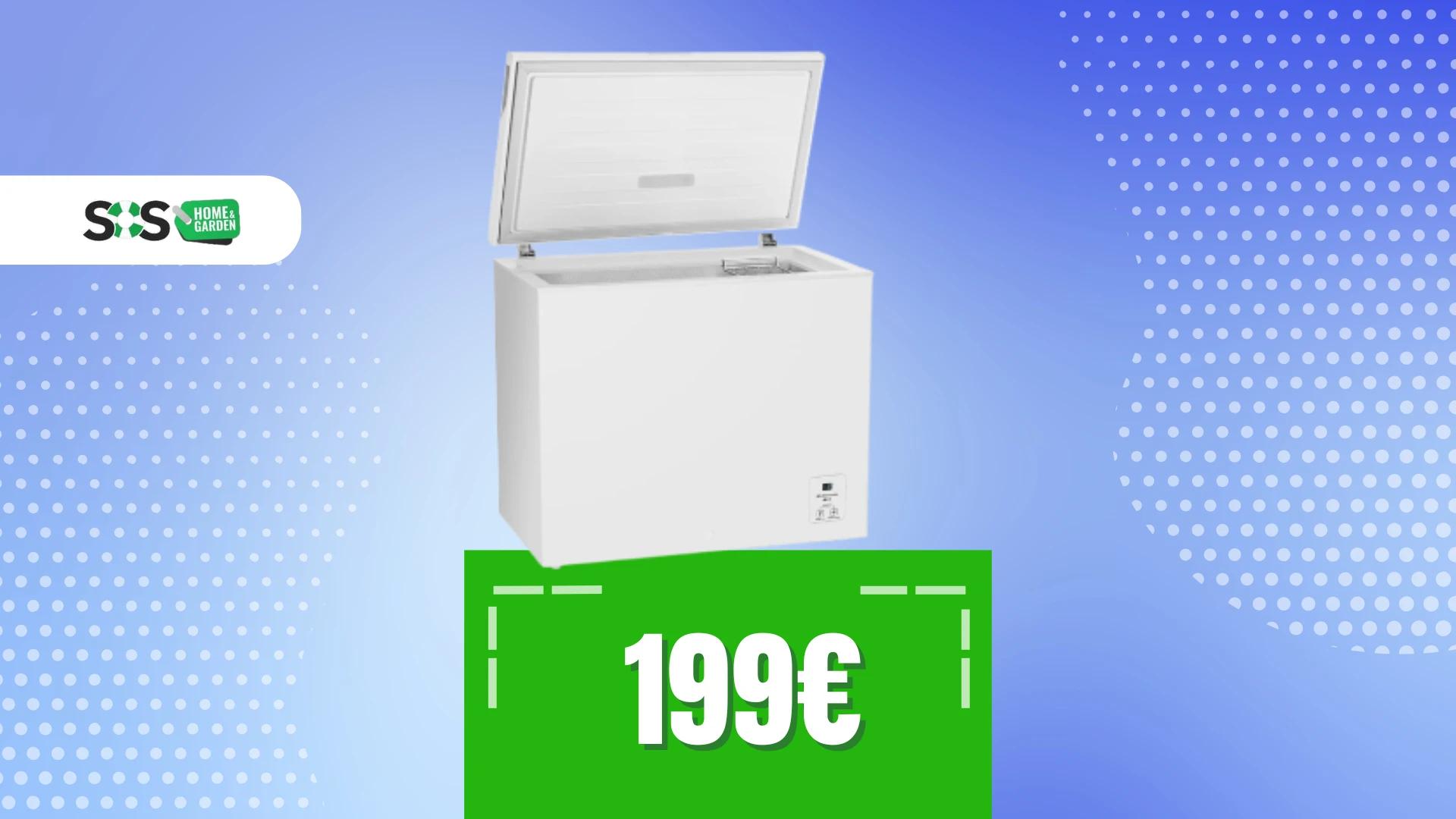 Immagine di 191 litri di freschezza con questo congelatore Hisense!